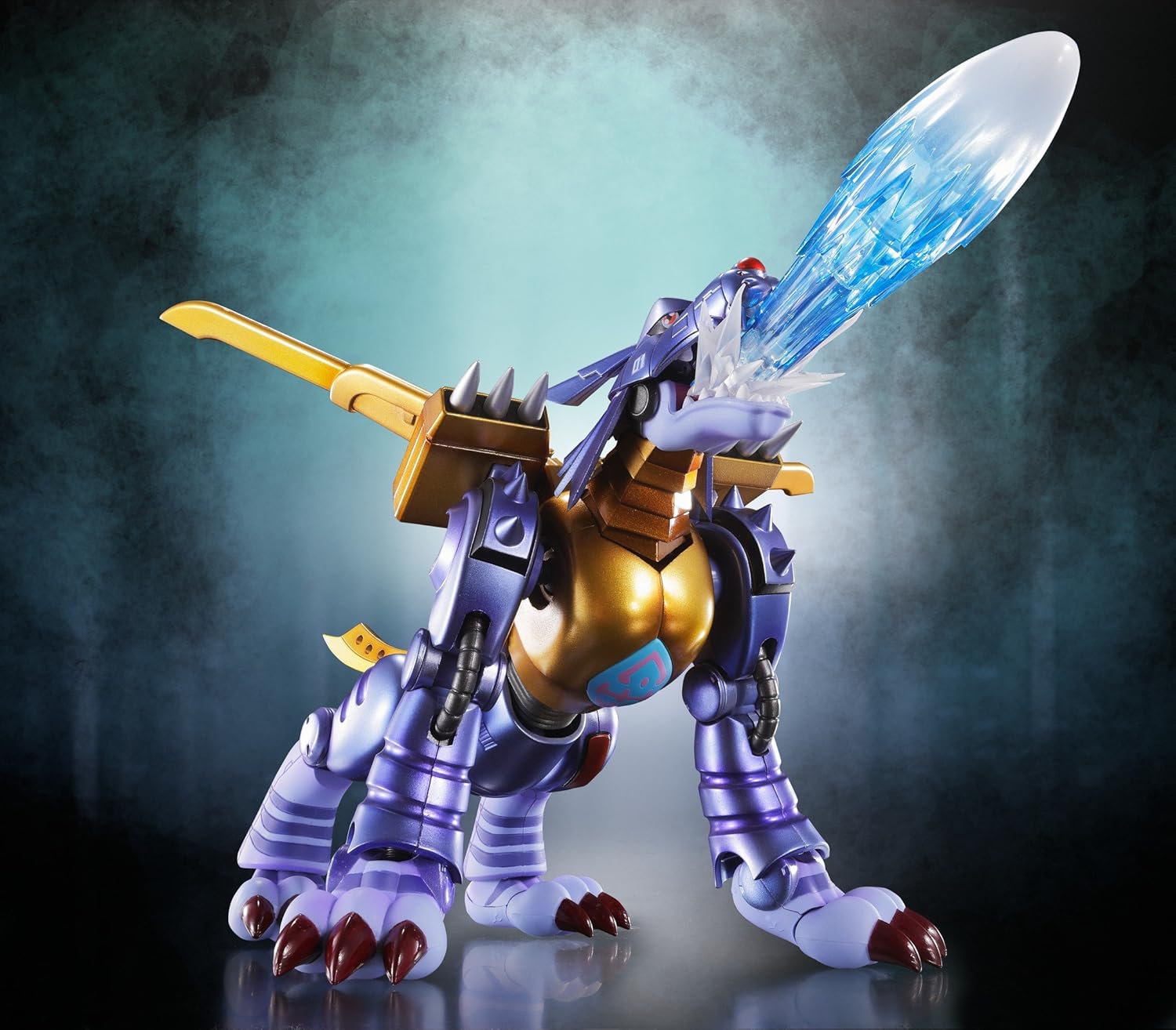 Bandai Tamashii Nations S.H. Figuarts Metal Garurumon "Digimon" Action Figure