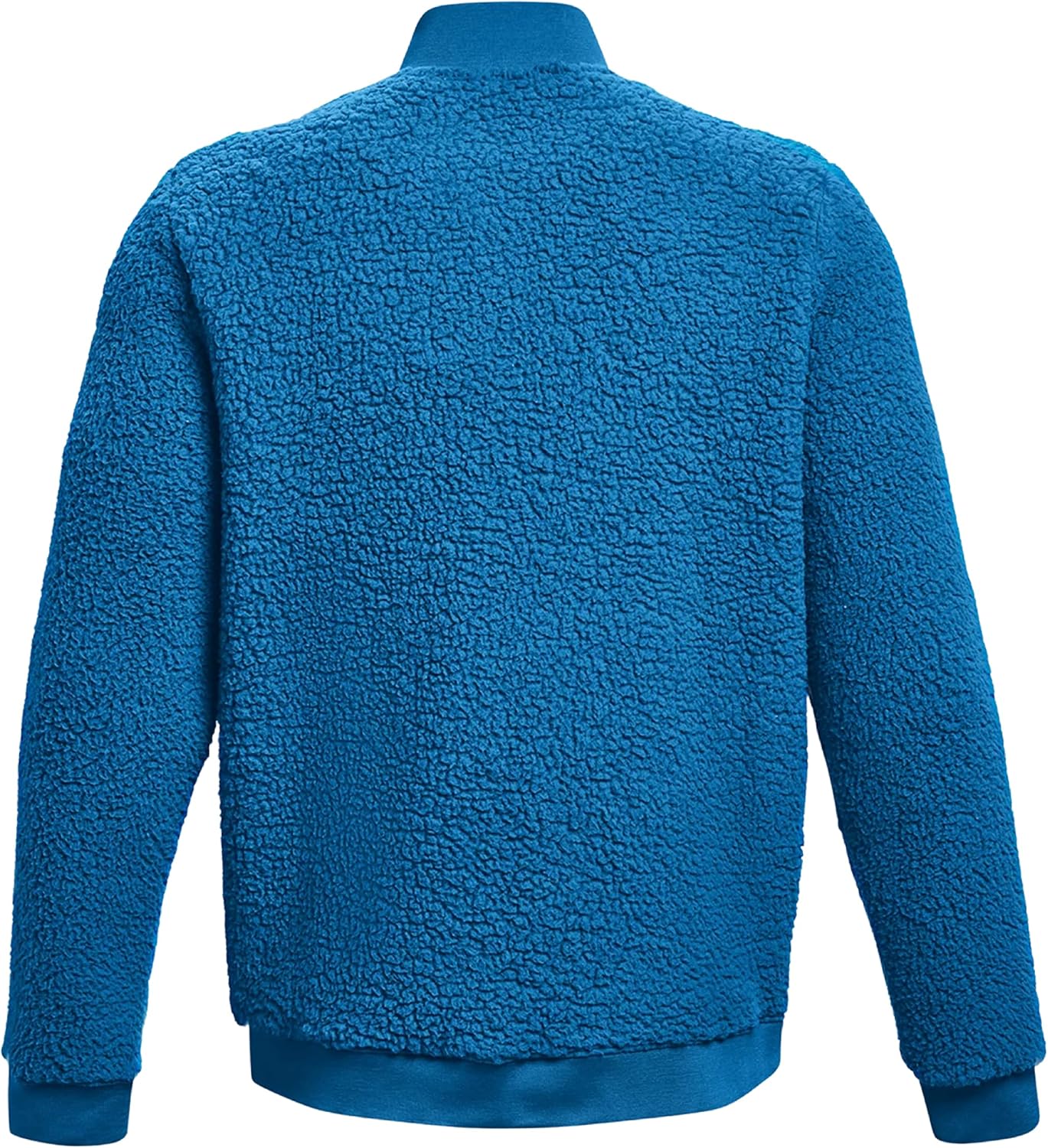 Under Armour Men's UA Sherpa Bomber Full Zip Jacket (US, Alpha, Medium, Regular, Regular, Photon Blue/Academy-406)