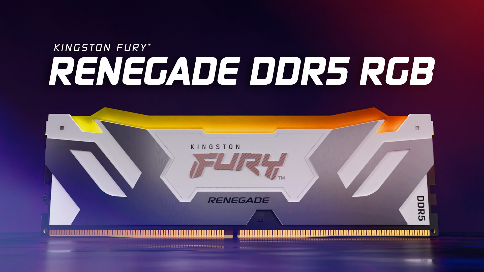 Amazon.com: Kingston FURY Renegade White RGB 32GB (2x16GB) 6400MT