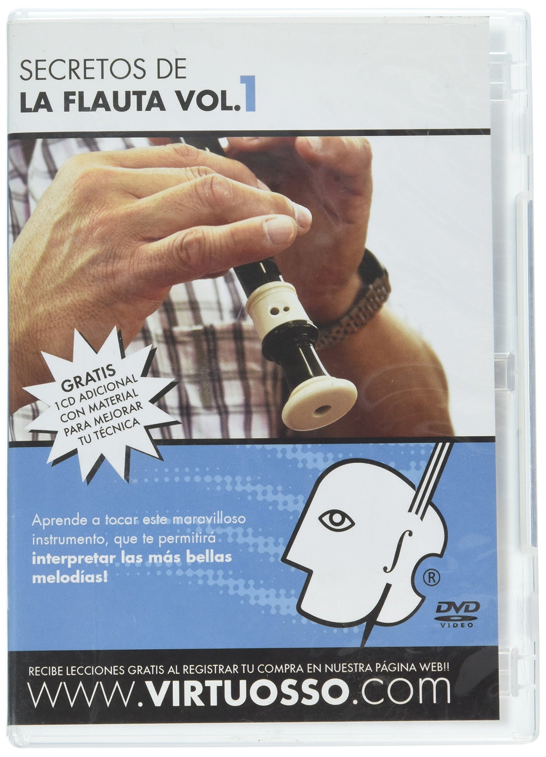 Virtuosso Flute Method Vol.1 (Curso De Flauta Dulce Vol.1) SPANISH ONLY