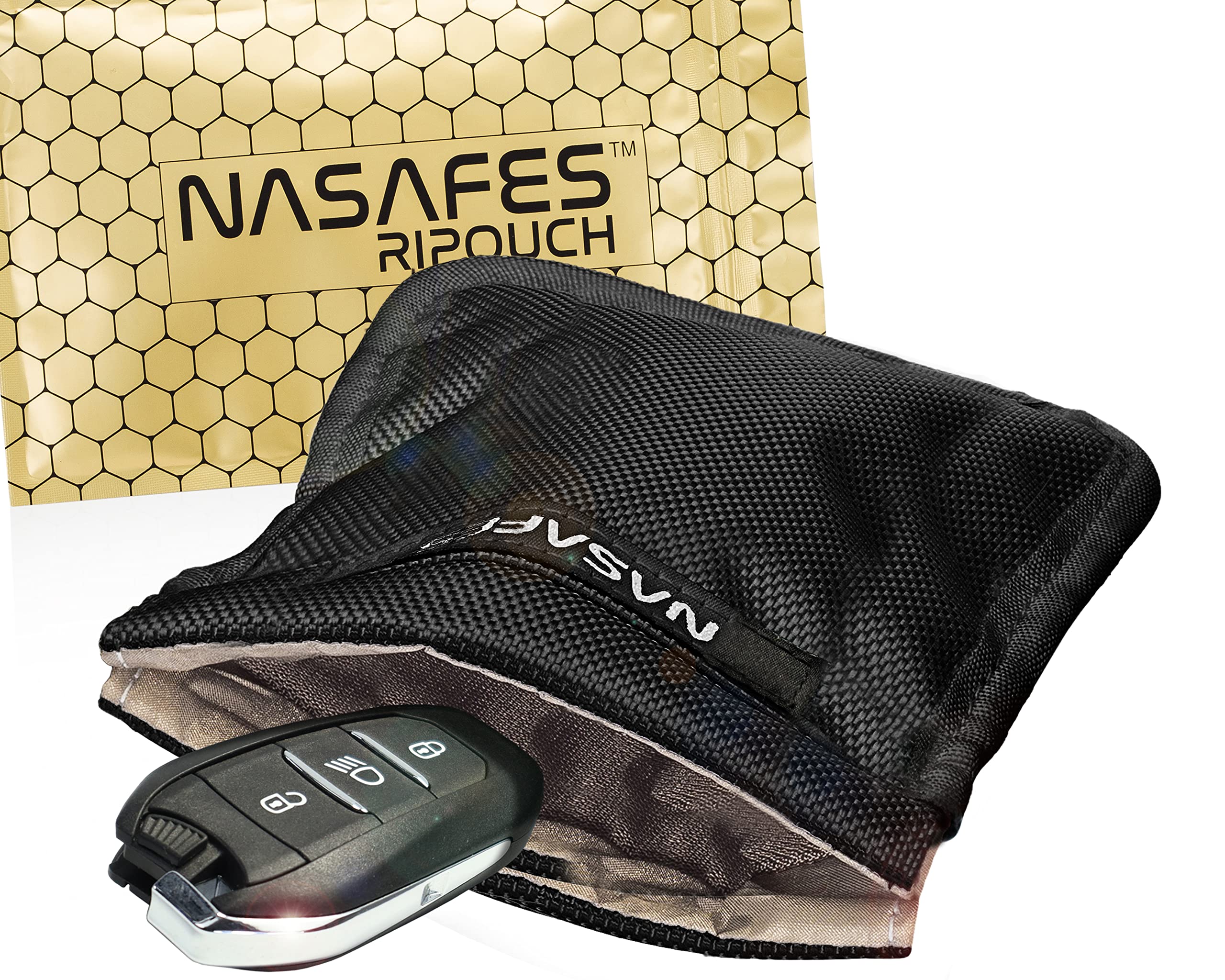 Keyless Go Schutz Autoschlüssel Extra Groß, Faraday Tasche