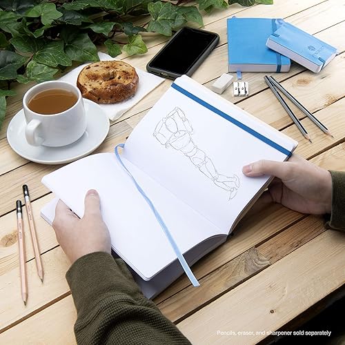 Vista 6 de Cuaderno de bocetos Travelers Dot Grid Pentalic Art, libre de ácidos