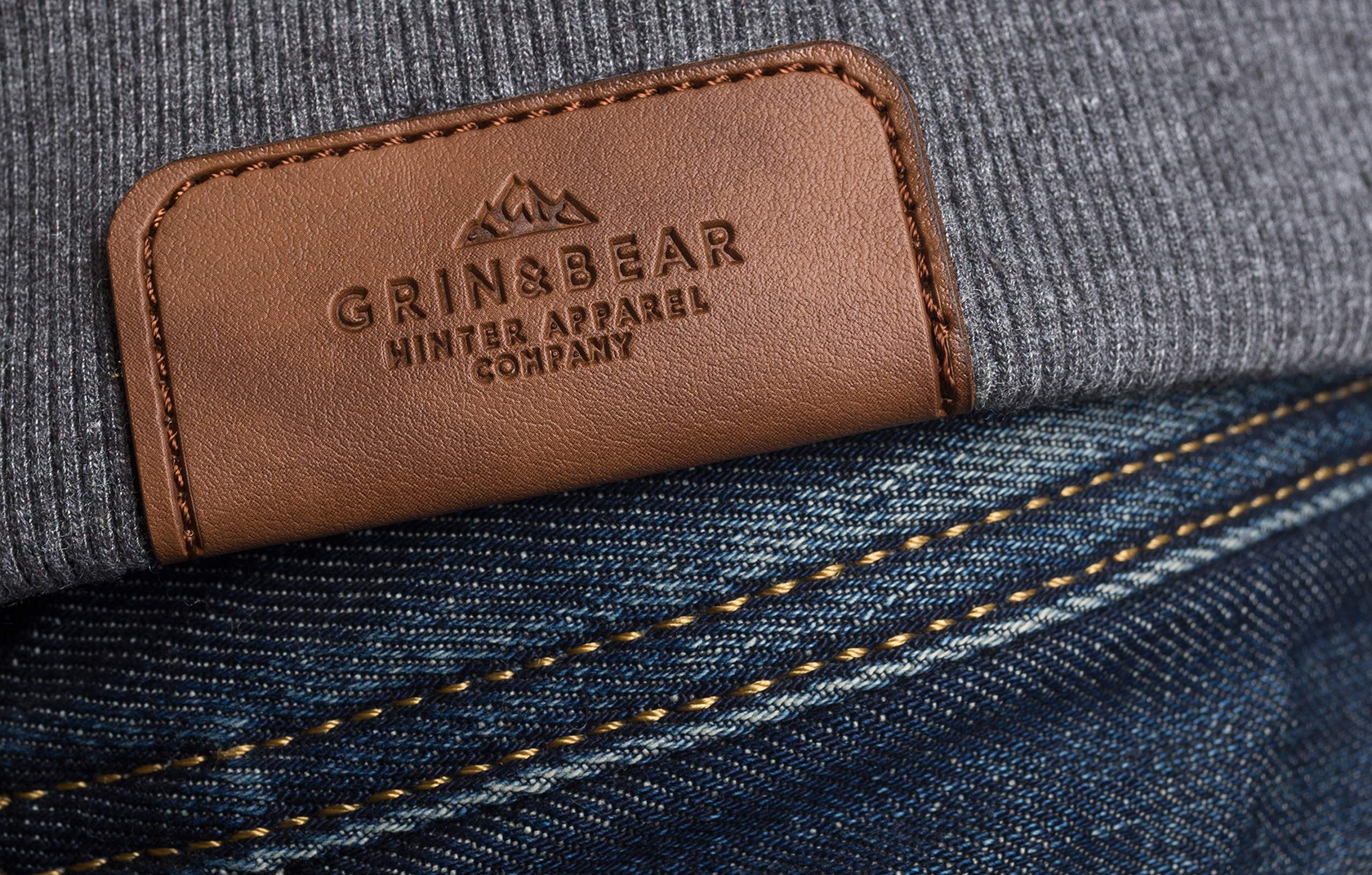 Grin&Bear | Uomo | Felpa con Cappucio Hoodie | GEC022