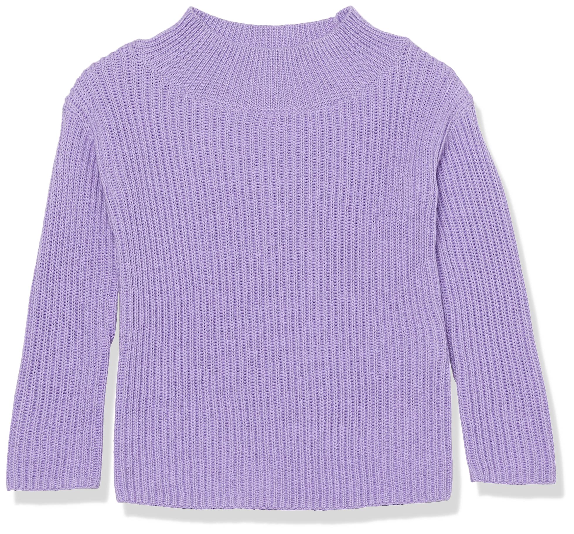Amazon Essentials Girls' Modern Wide-Neck Pullover Sweater, Purple, XX-Large