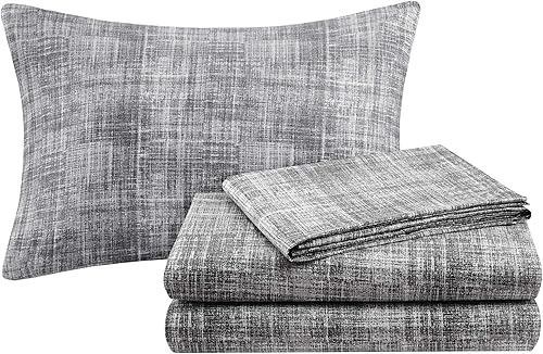 Miniatura 4 de Madison Park Essentials - Juego de cama completo de 9 piezas que incluye un edredón cálido con diseño en colores vibrantes y relleno alternativo