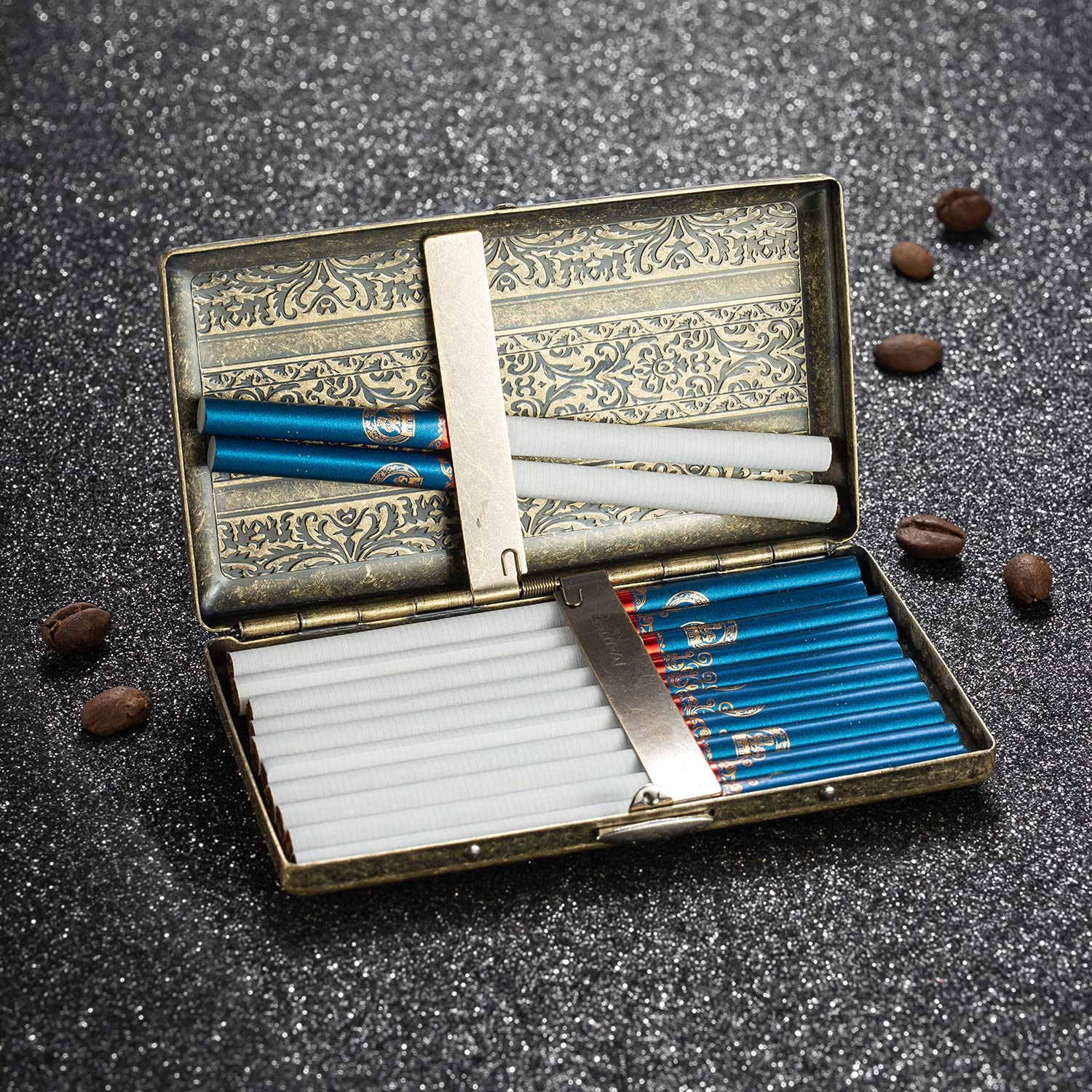 Portasigarette In Metallo Per 20 X Sigarette ... - IT