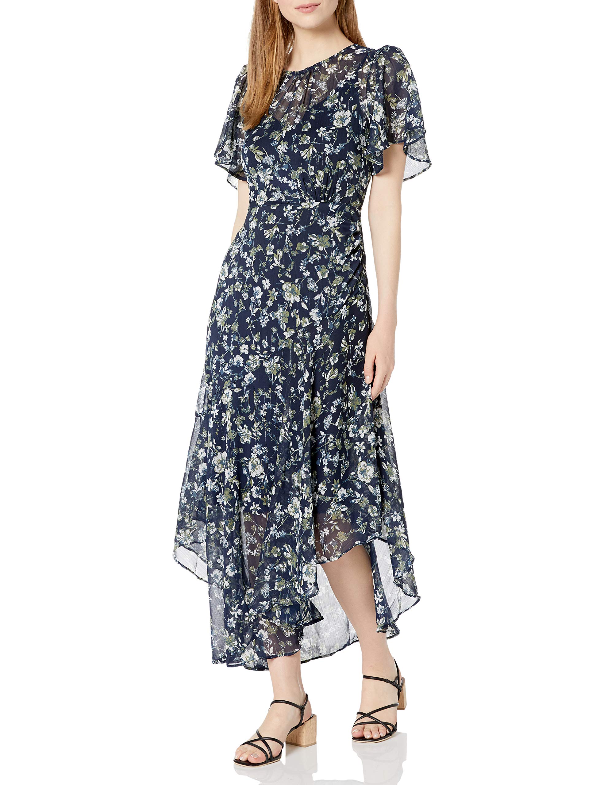chinese dress ladies Revery Floral Long Sleeve Maxi Dress