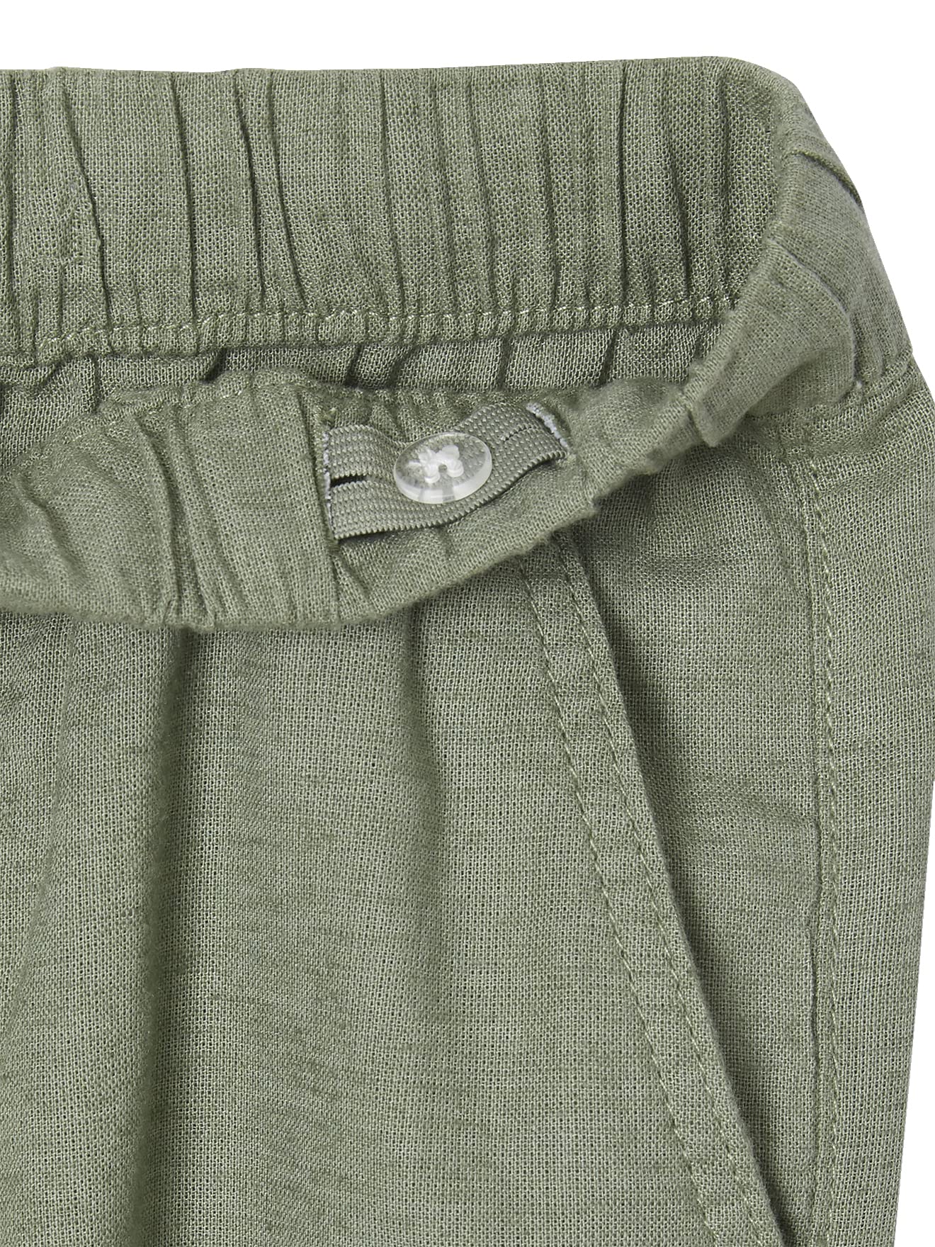 Vertbaudet Jungen Hose mit Leinenanteil