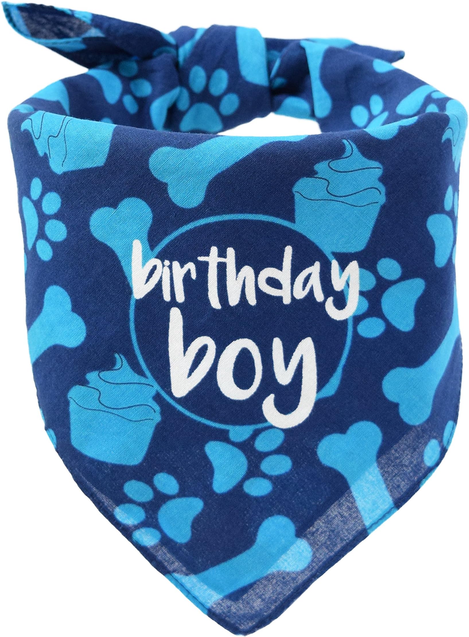 Dog Birthday Bandana - Boy