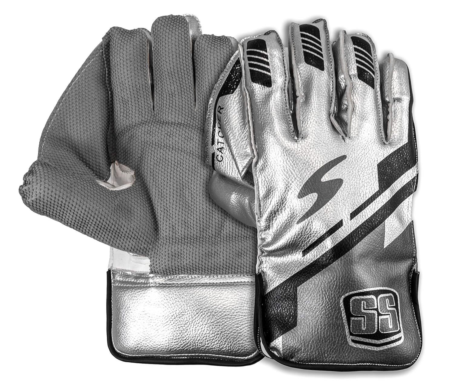 Buy SS Catcher Cricket Wicket Keeping Gloves (Cotton Inner Gloves