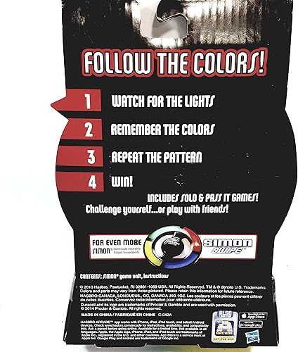 Miniatura 2 de Basic Fun Simon Micro Series Edition Pocket Travel Handheld Estrategia portátil 1 o más juego del jugador