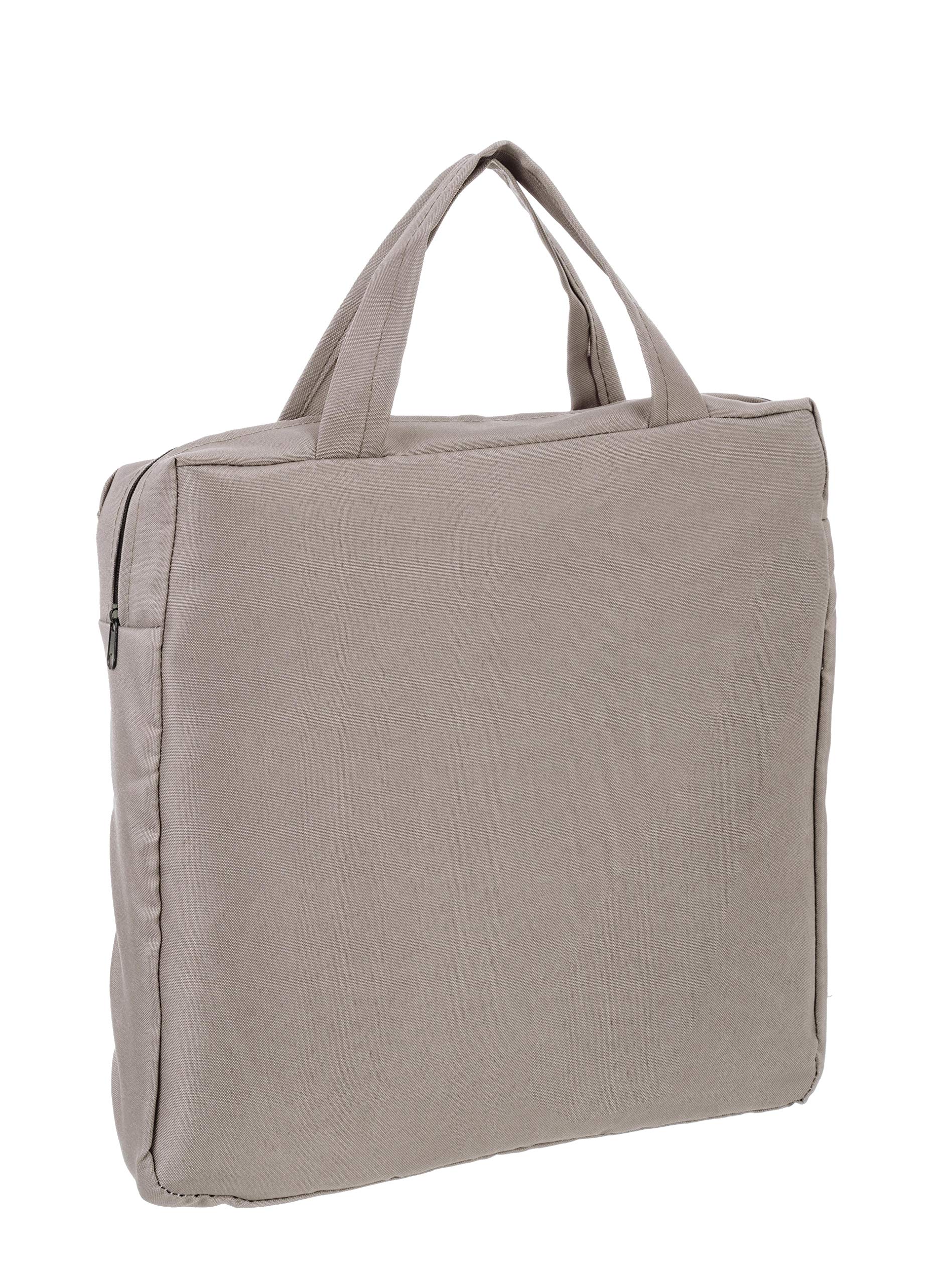Bizzotto Vela Parasole Ombreggiante, Tenda Triangolare per Ombra da Esterno, Telo Copri Sole da Giardino (5x5, Tortora)