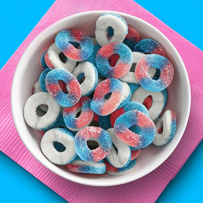 SweeTARTS Halos Gomitas Sabor Ponche Azul y Fresas con Crema 312 g miniatura 5