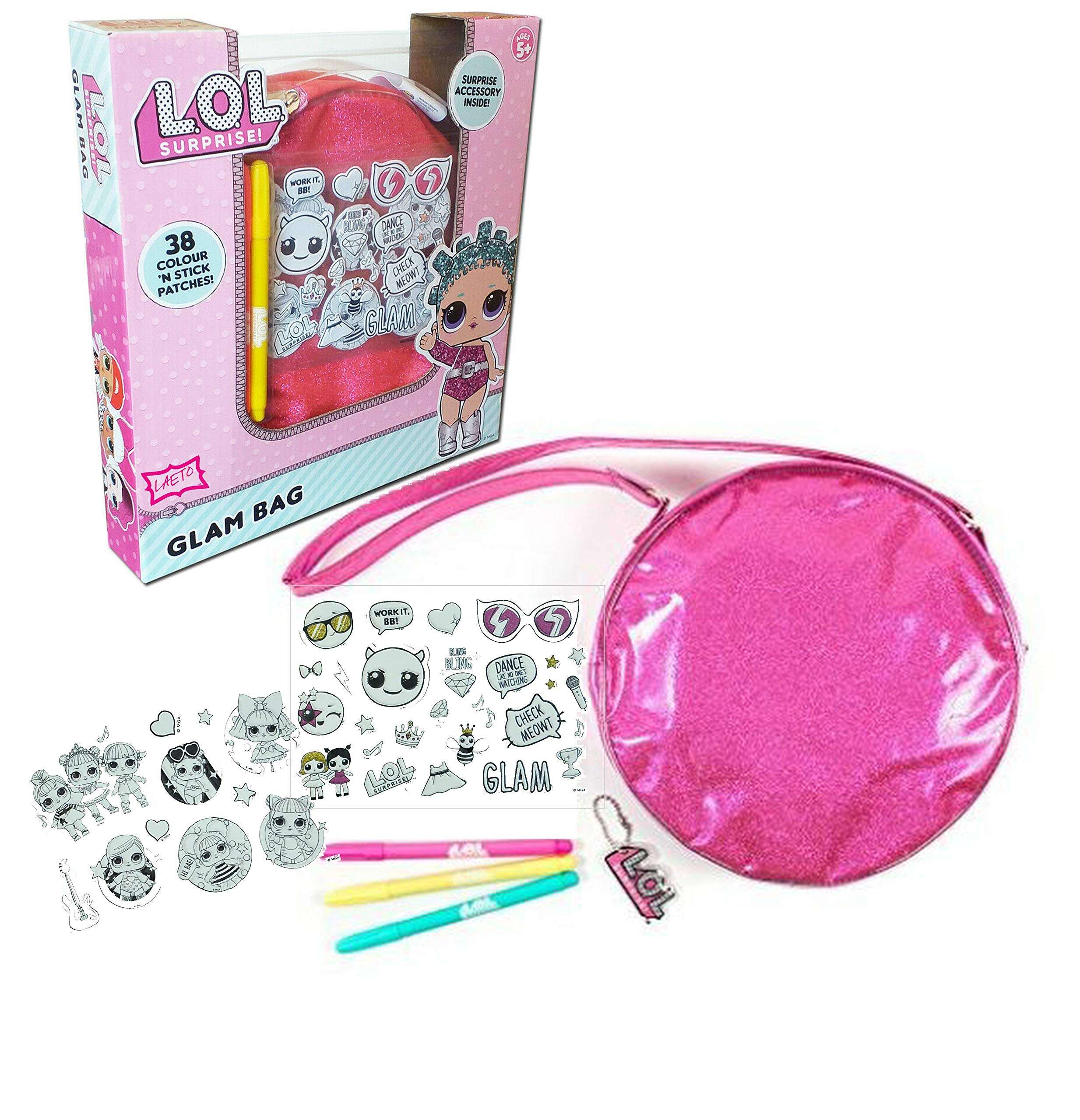 lol surprise glitter glam bag
