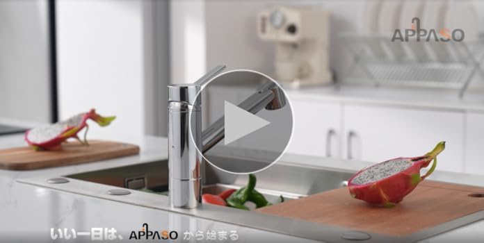 Amazon.co.jp: APPASO モダンキッチン水栓 RV用引き出し式スプレー付き