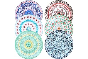 Farielyn-X Boho Plates: A Symphony of Style and Function