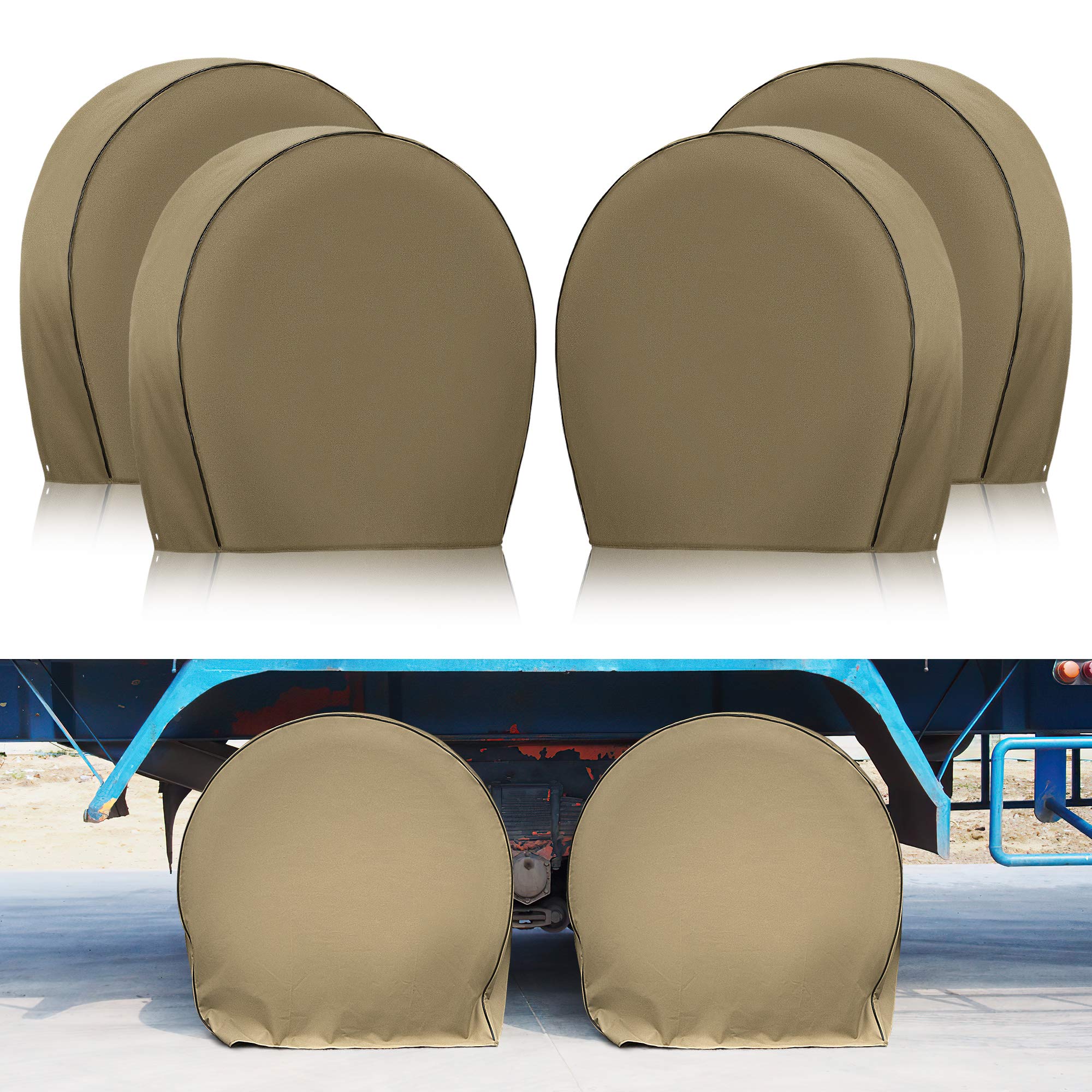 Buy Kohree RV Tire Covers Set of 4 for RV Wheel Camper Truck Trailer SUV Motorhome Tire Covers
