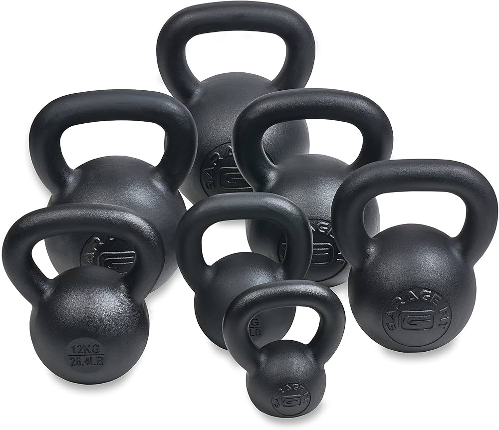 Amazon | ガレージフィットKettlebells、クロスフィット用LB、KG