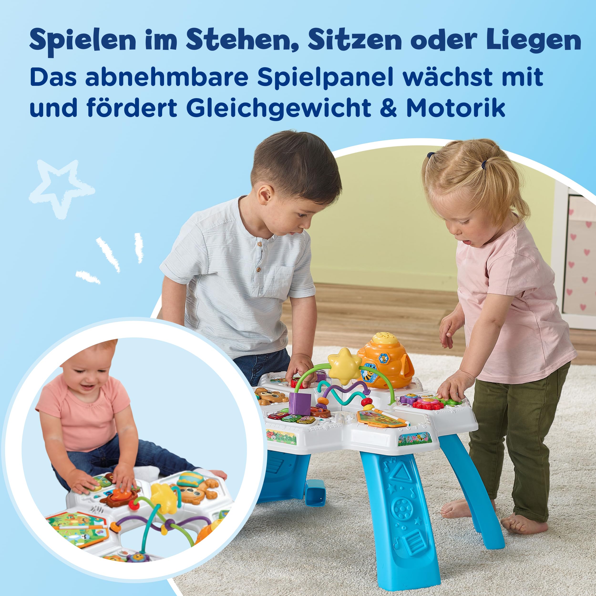 VTech Baby Entdeckertisch – Interaktiver Spieltisch 12-36 Monate