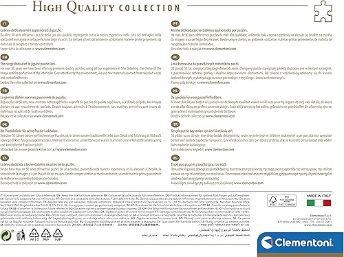 Miniatura 3 de Clementoni 39665 Dalmatas - Rompecabezas para adultos, 1000 piezas, 1000 mapas de Disney, 101 dálmatas, 1000 piezas, fabricado en Italia,