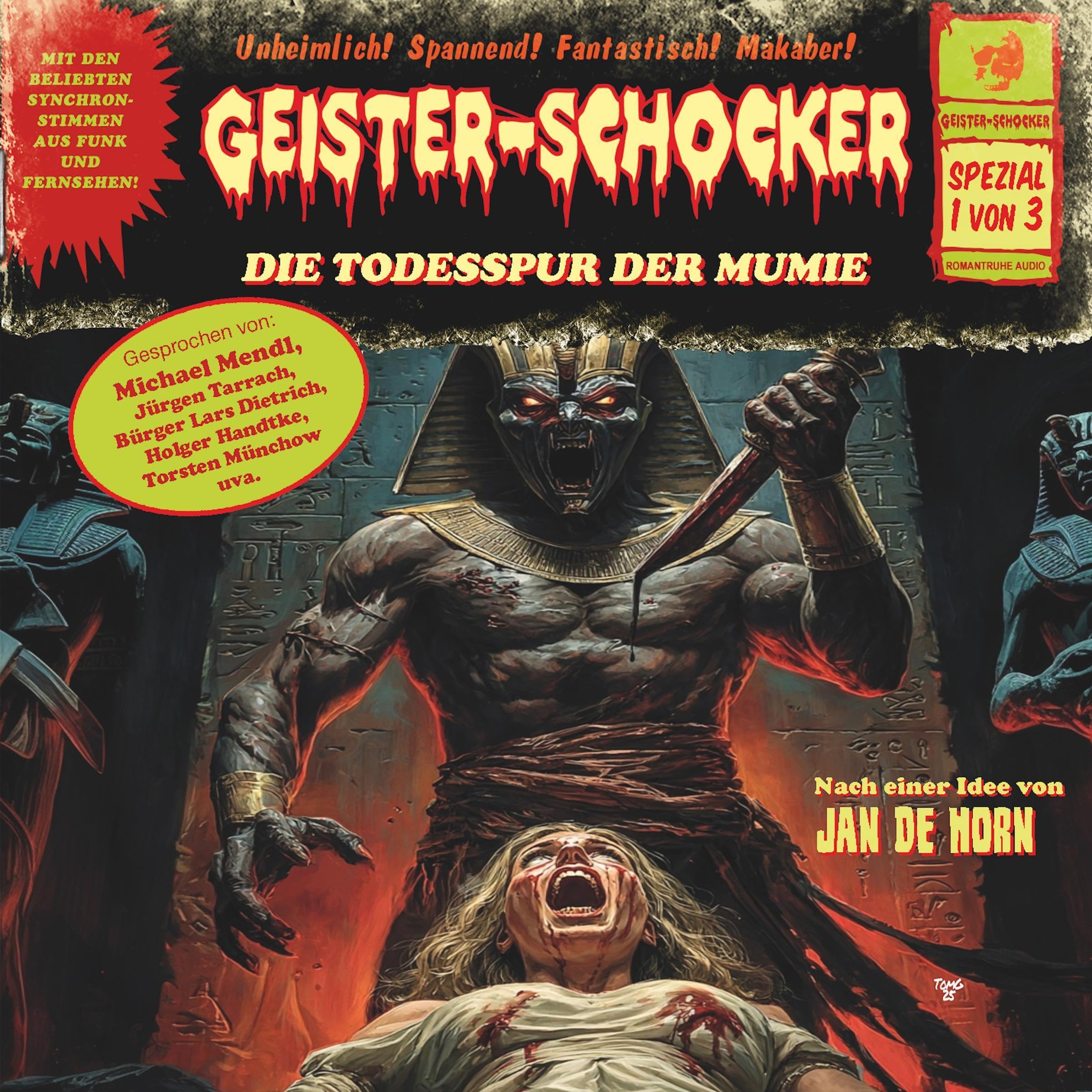Cover art for Die Todesspur der Mumie