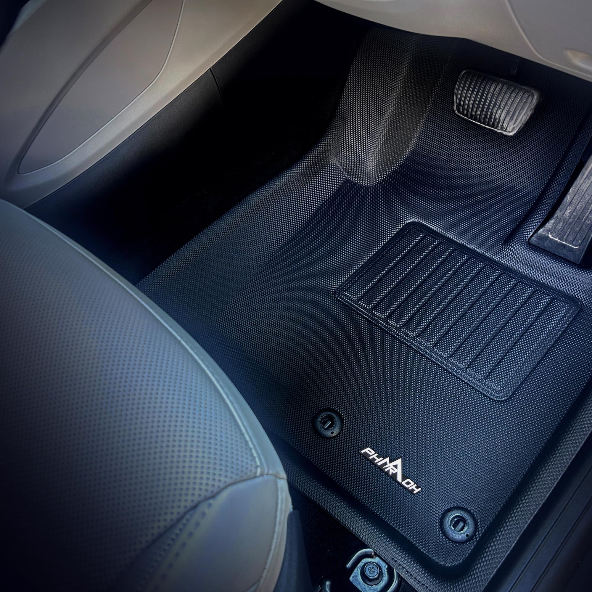 Pharaoh 3D Car Mats for Hyundai New Tucson 2020+ | Custom Fit, All-Weather, Non-Slip, Odorless, Eco-Friendly | Complete Set with Dust Collection Tray-image-47