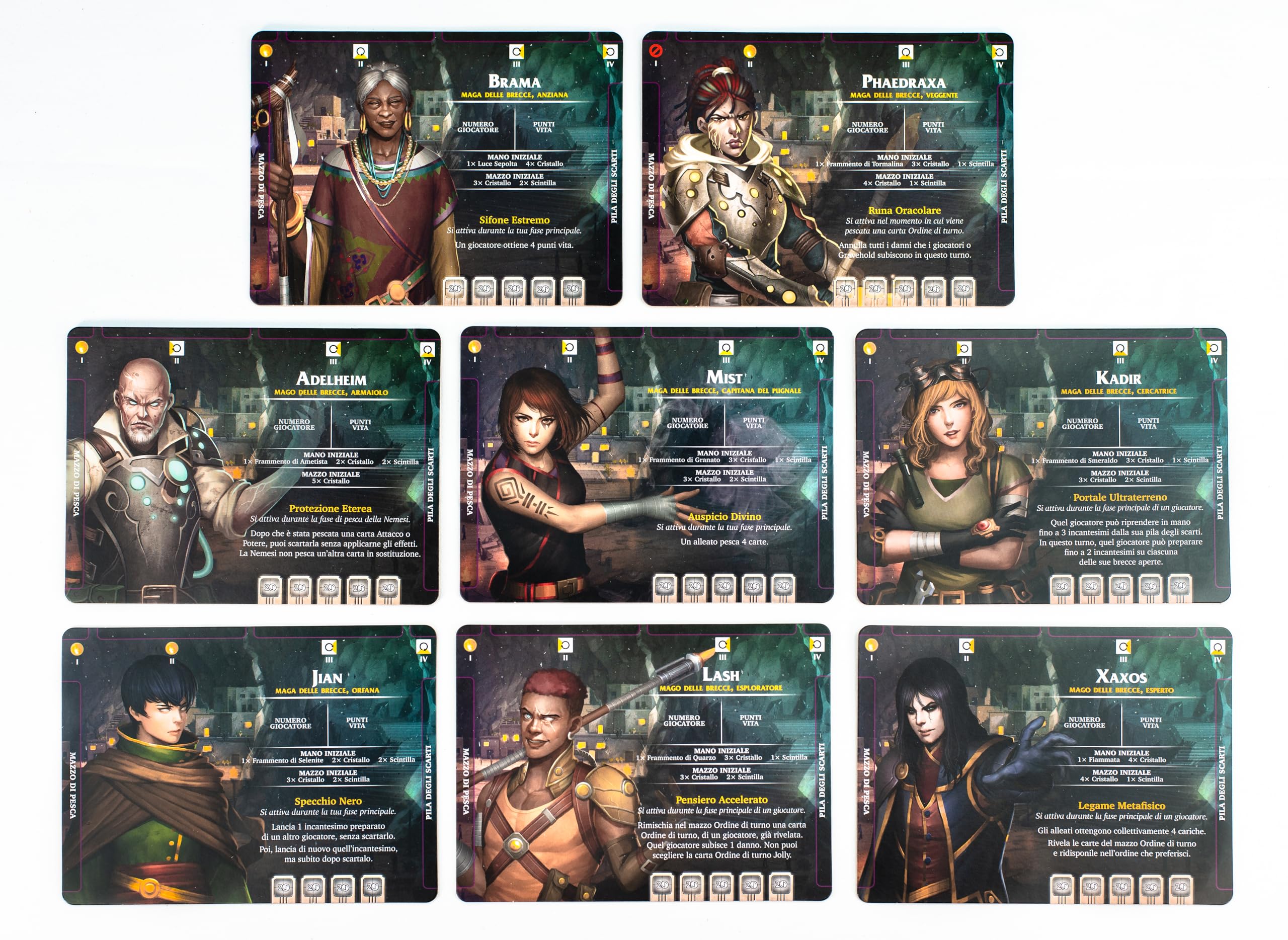 Aeon's End - Seconda edizione - Gioco di Strategia Cooperativo di Costruzine del Mazzo -1-4 Giocatori - 14+ Anni - Edizione Italiana