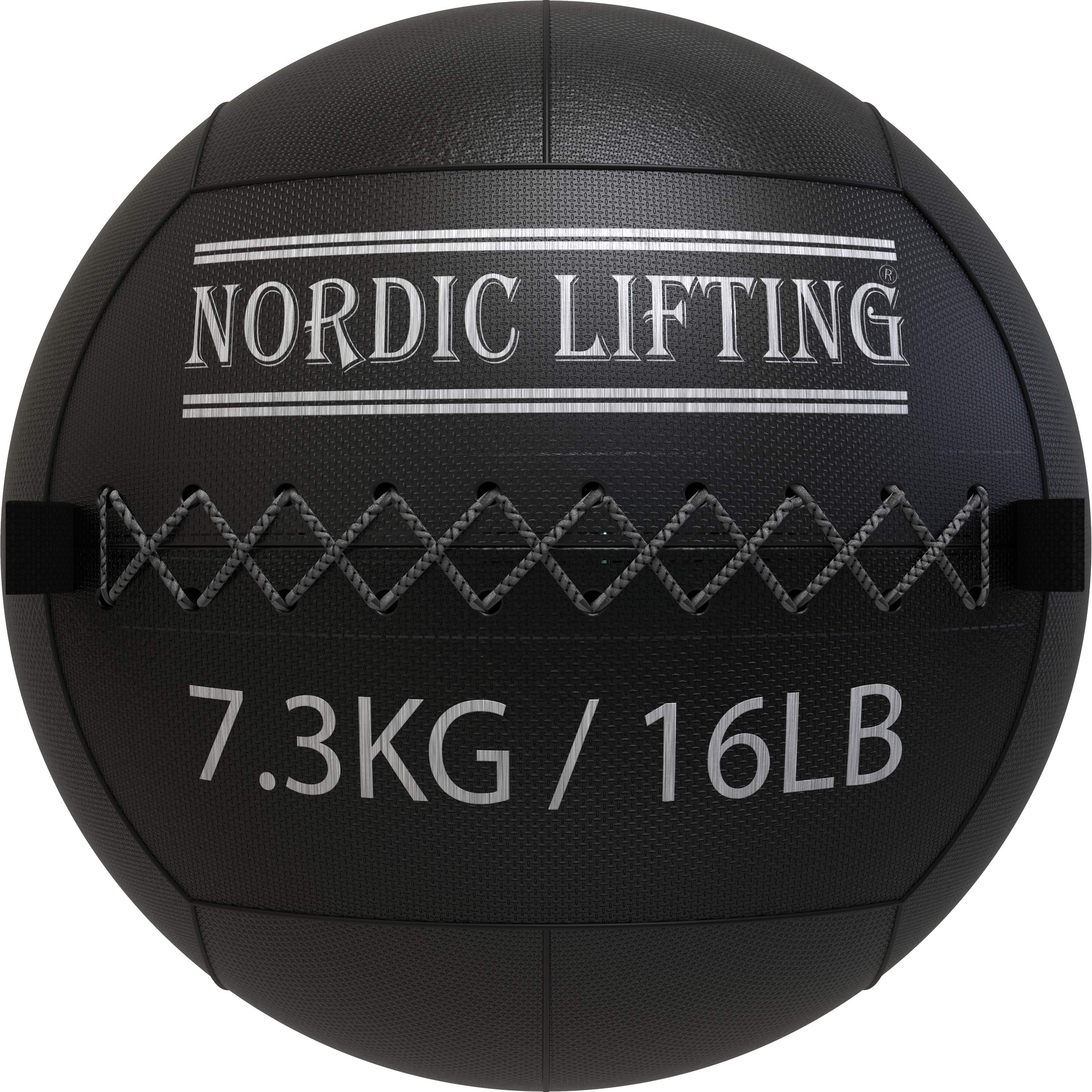 Nordic LiftingWall Ball for Crossfit & Fitness - Medicine Ball for Gym and Strength Training