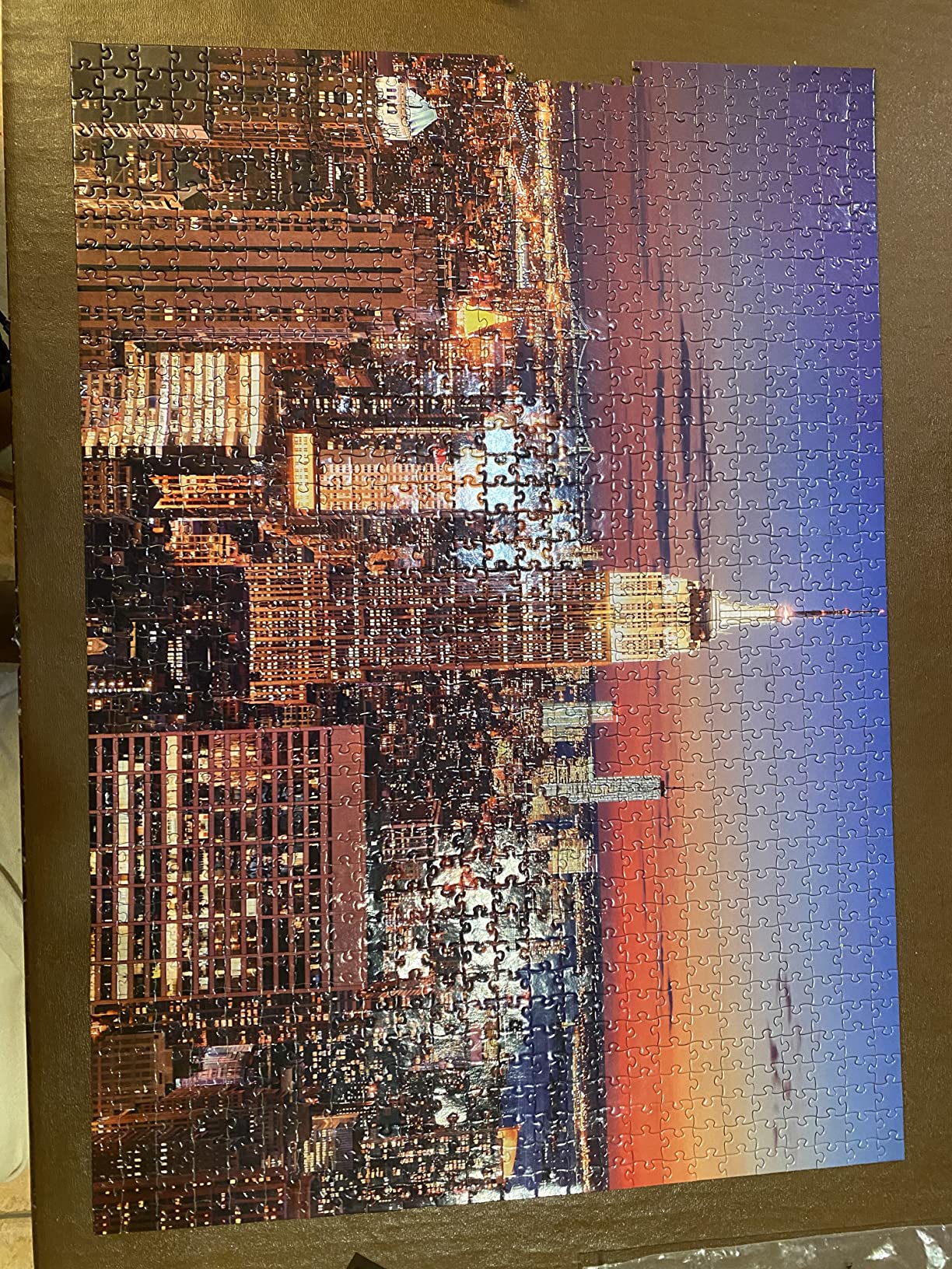 Puzzle Press | New York City Skyline Puzzle 1000 Piece Adult Jigsaw ...