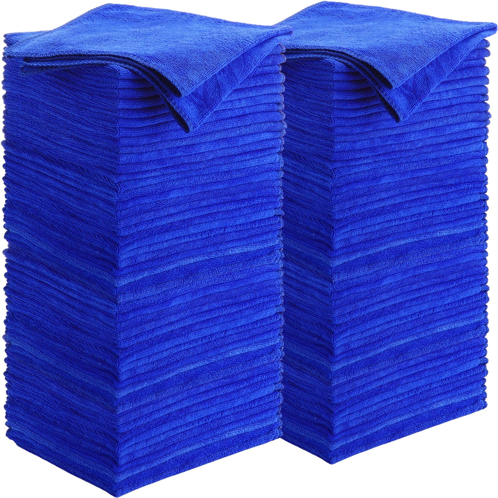 Nuenen Microfiber Cleaning Cloths for Cars 16 x 16 Inch Ultra Absorbent Car Towels Drying Reusable Cleaning Supplies