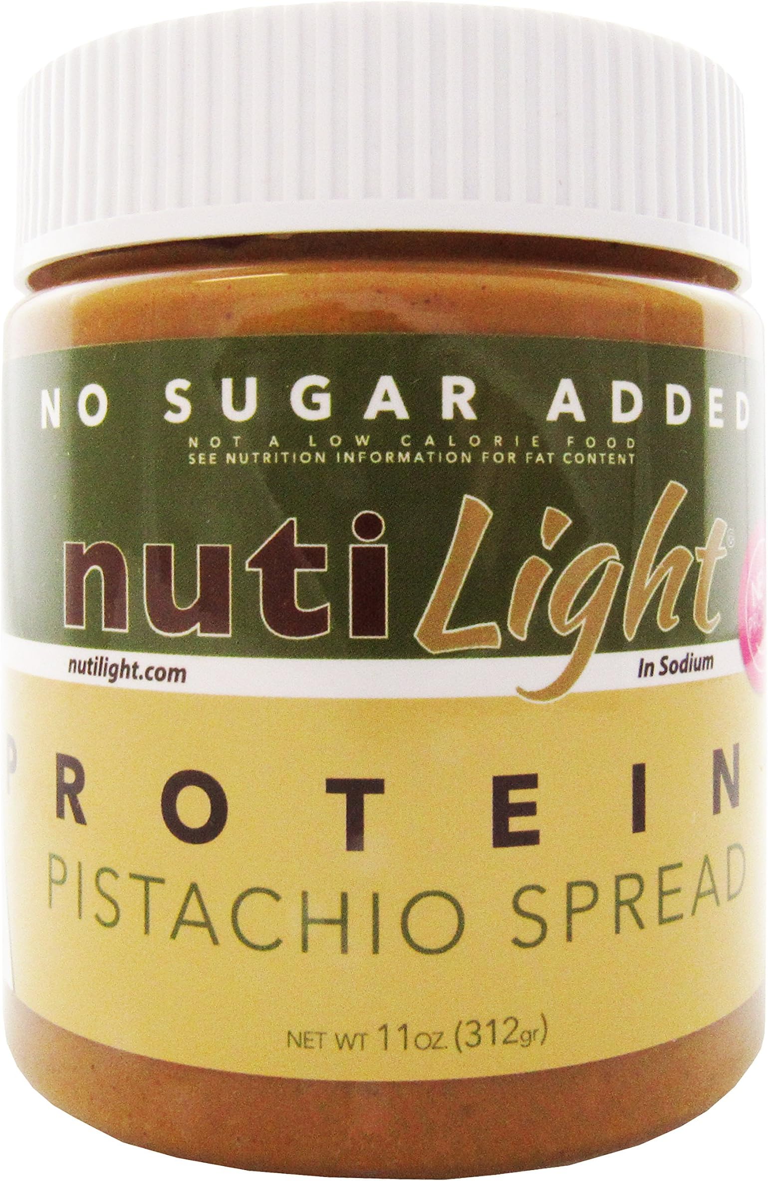 Nutilight Protein Plus Pistachio Spread, 11 Ounce (Pack of 1)