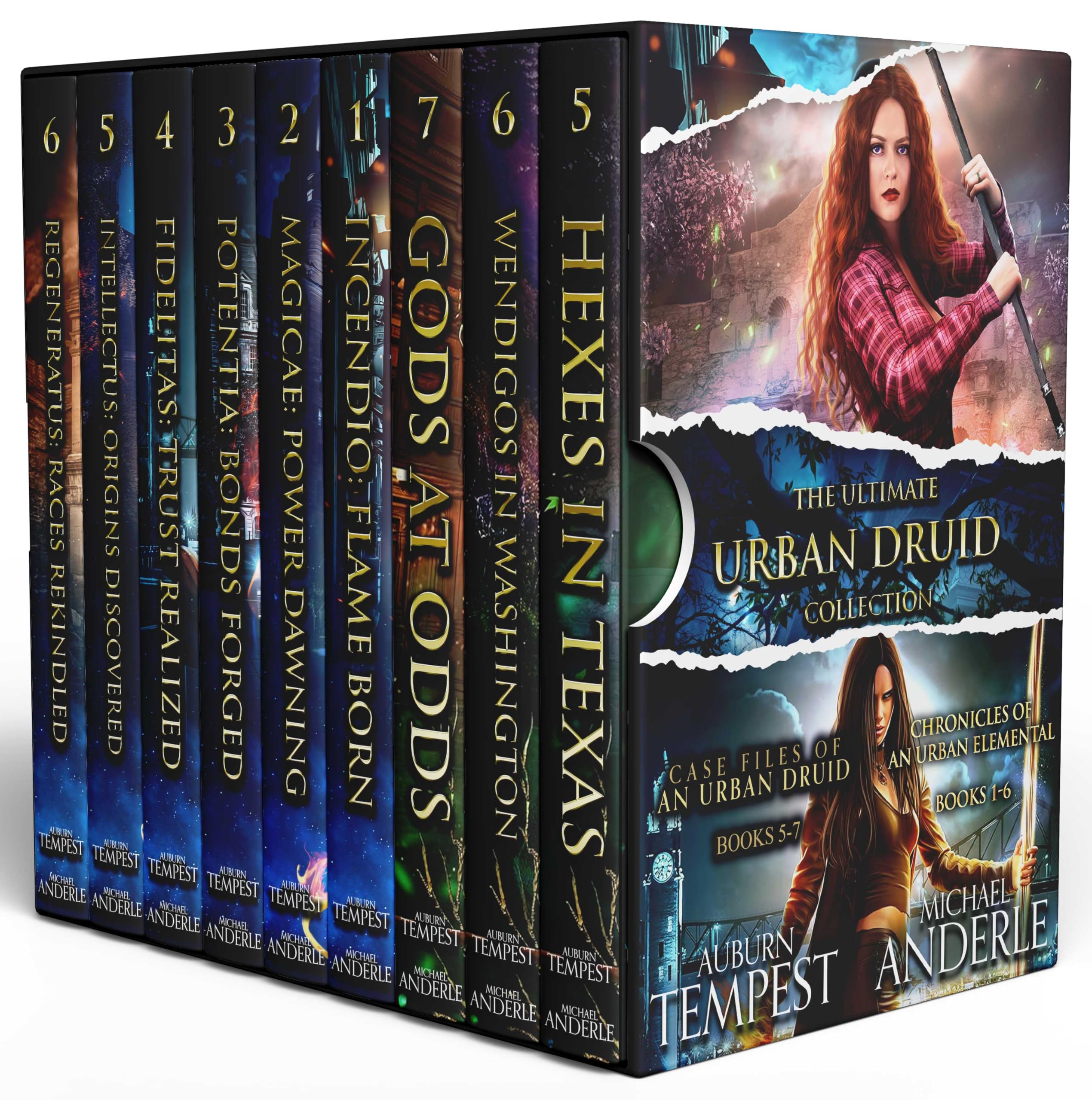 Cover of The Ultimate Urban Druid Collection Box 3
