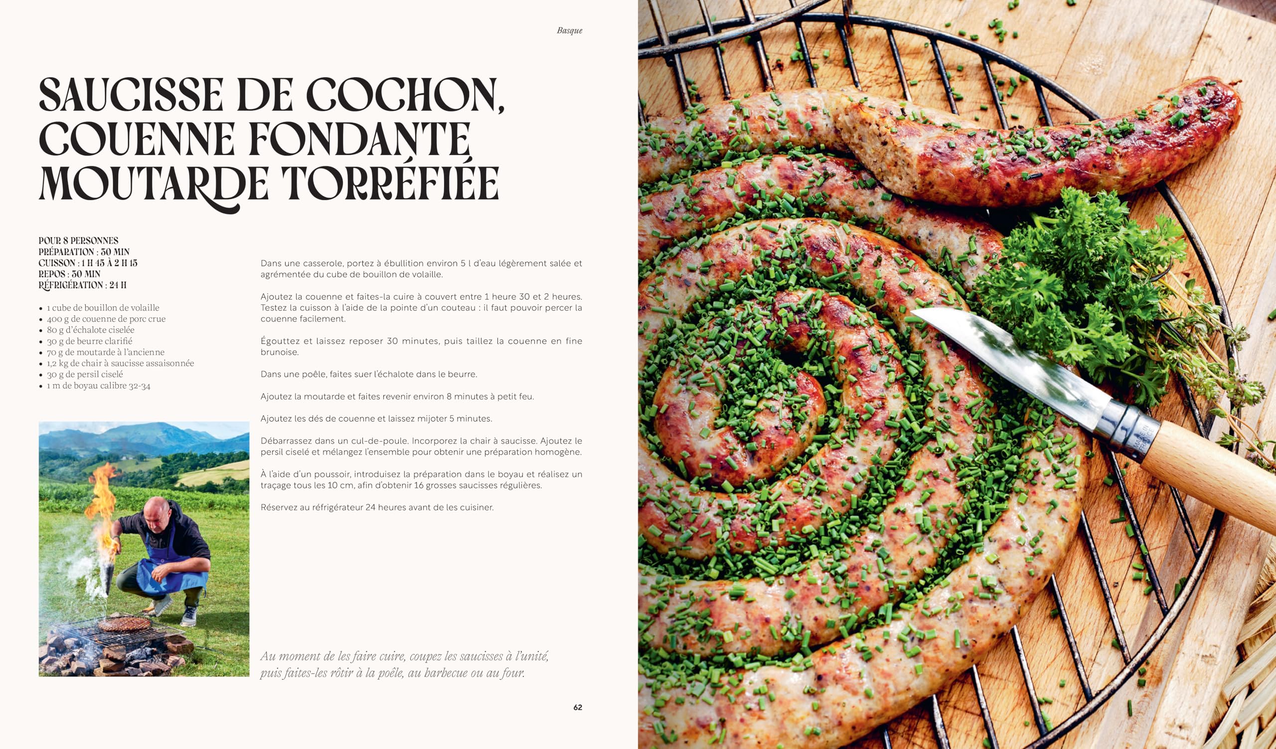 Pays basque et Corse, la grande tablée !: 951 km de recettes de cuisine et de traditions authentiques