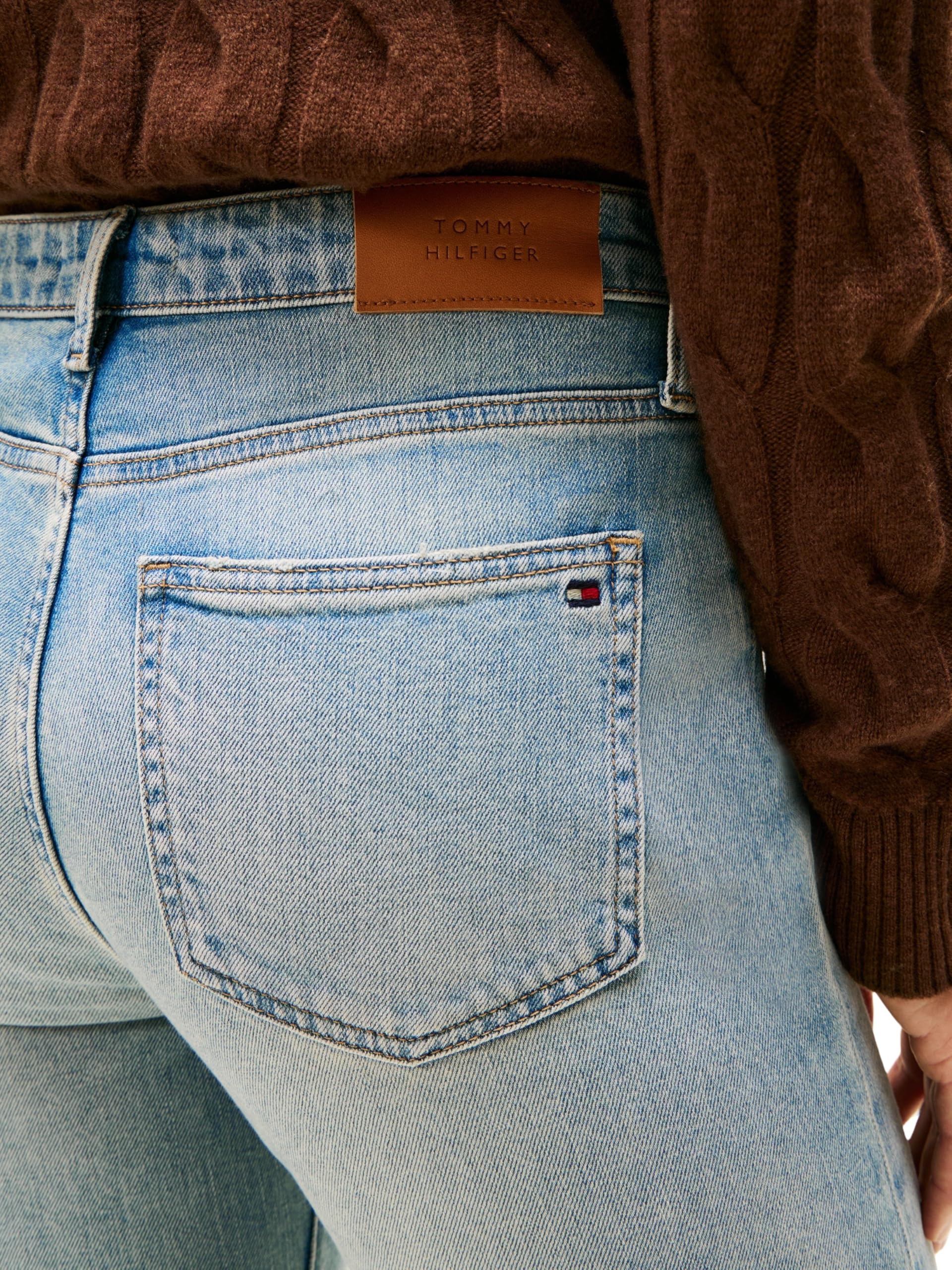 Tommy Hilfiger Donna Jeans Kyle Bootcut Vita Media