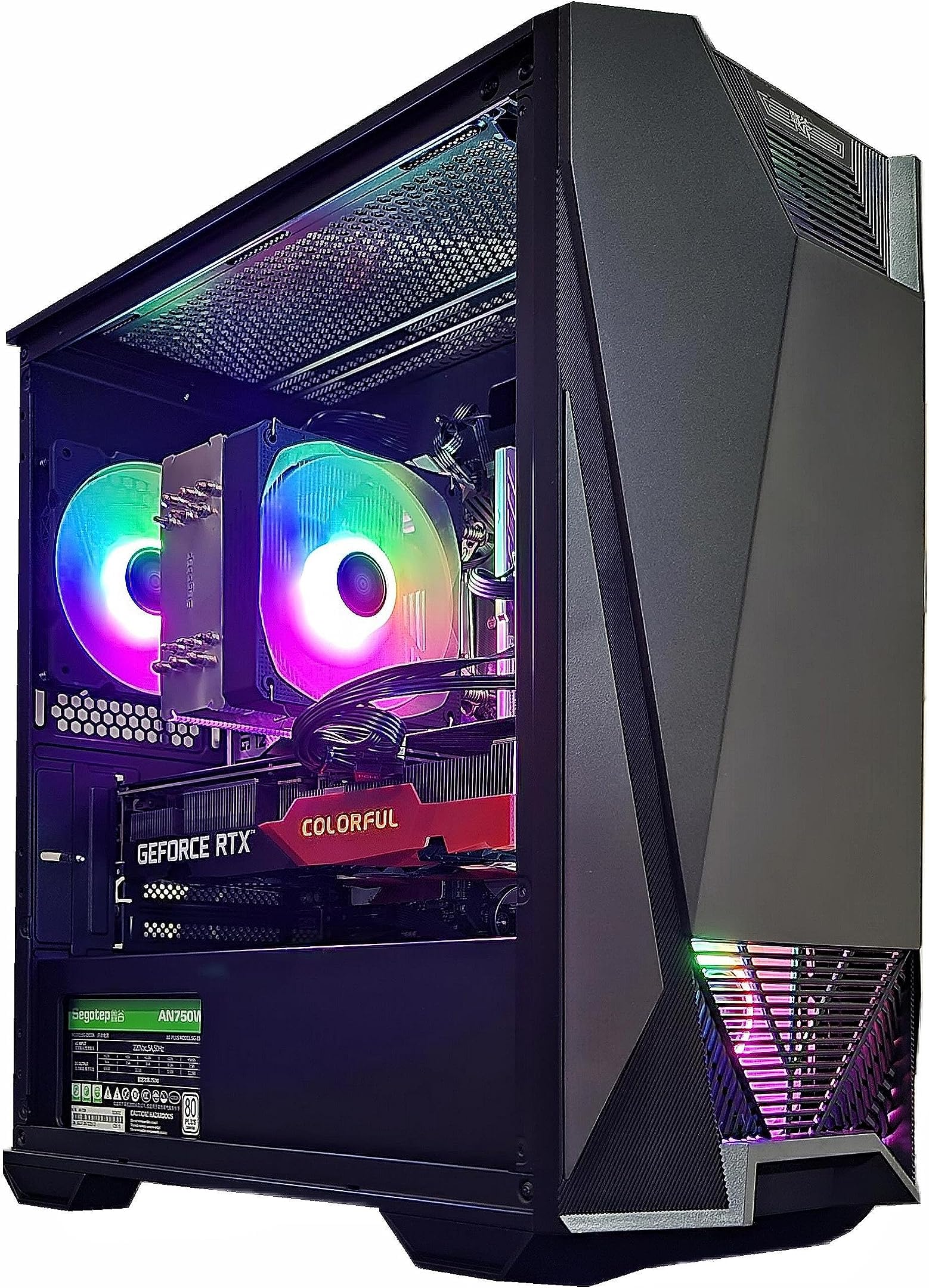 Gaming Pc Desktop Computer – Intel Core i7-13700 2.1GHz, AMD Radeon RX6800XT 16GB, 32GB DDR5 RAM 6000MHz, 1TB NVME SSD,WIFI READY, Windows 11 HOME