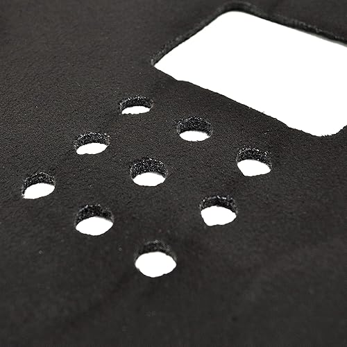 Miniatura 3 de Wellvisors - Funda para salpicadero compatible con BMW Serie 4 Gran Coupe Suede 2014-2020, color negro