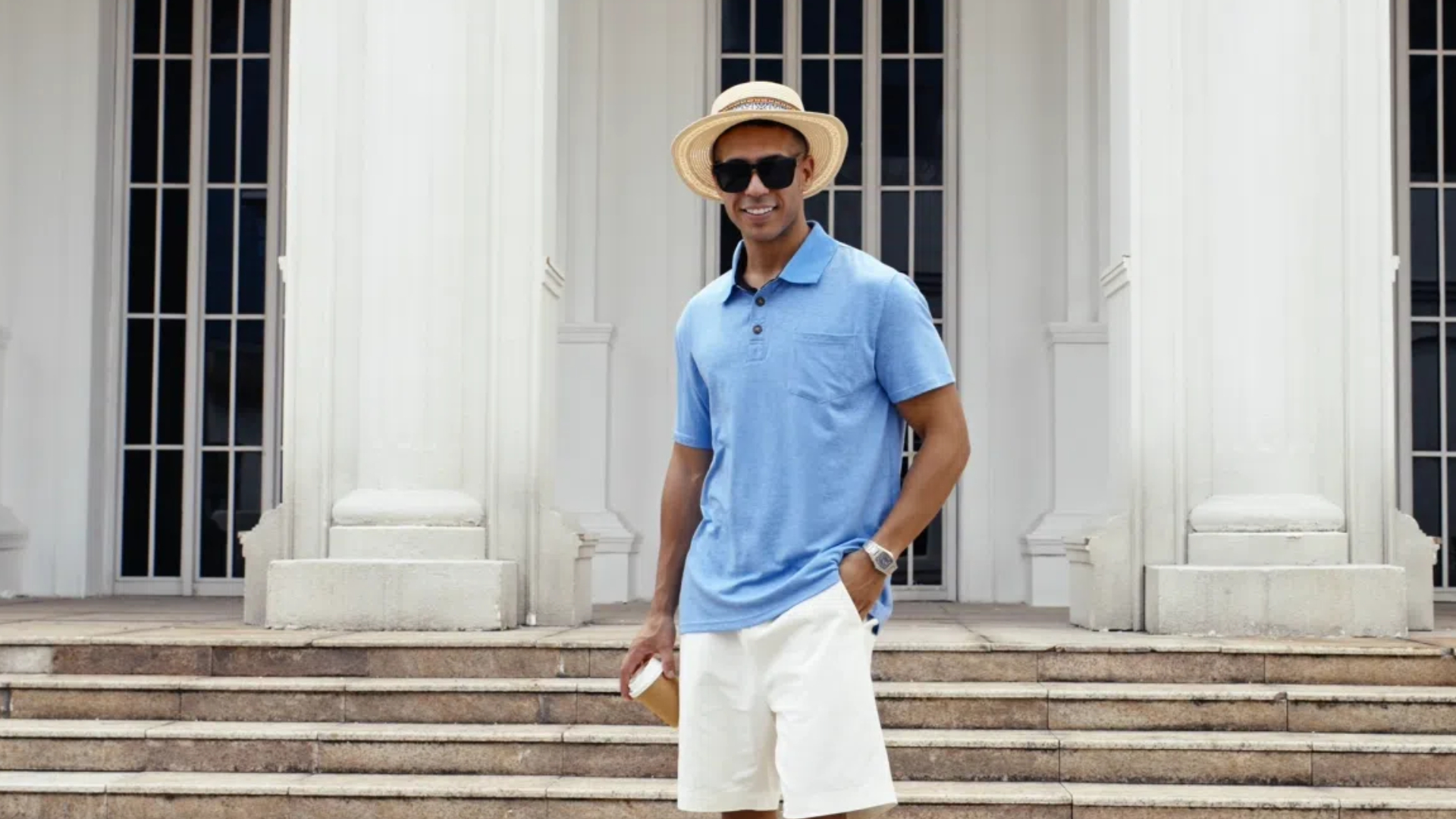 Camiseta polo para hombre de manga larga Qekoma, casual con botones, cuello cerrado, tejido suave de algodón, estilo clásico y básico, para trabajo y moda, color liso, ideal como regalo miniatura 7