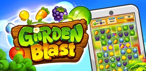 Garden Blast - New Free Match 3 Games Offline 2023, Merge Matching Veggie Fruit, Scape and Swap Sweet Jelly Jewels for Kindle Fire – vue 7