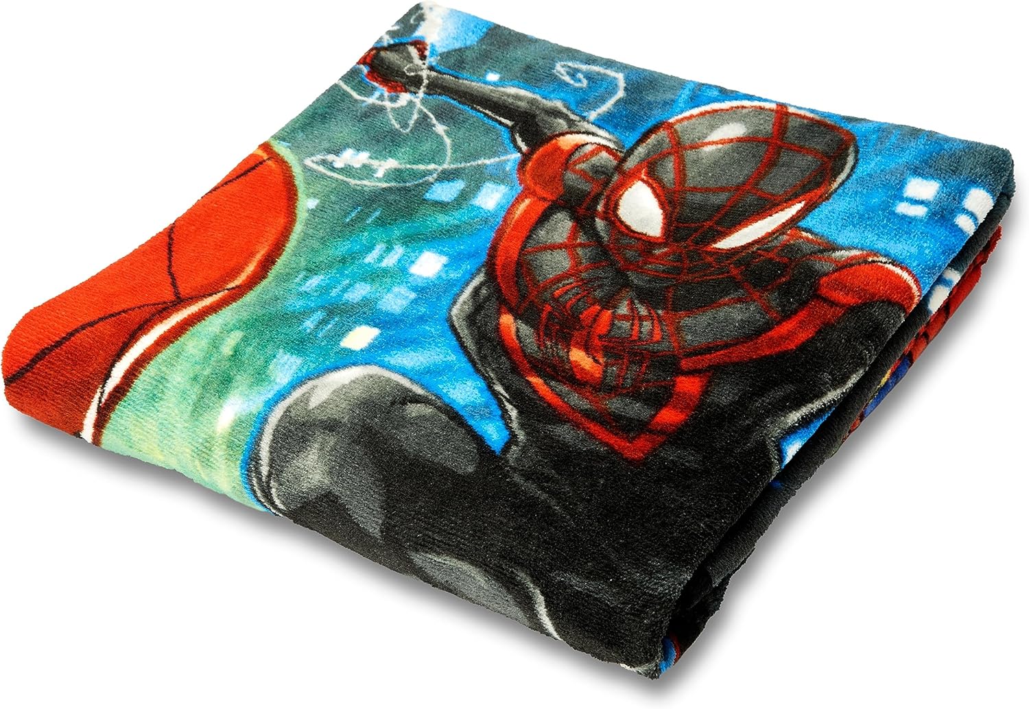 Northwest Spider-Man Micro Raschel Throw Blanket, 46" x 60", Swing City