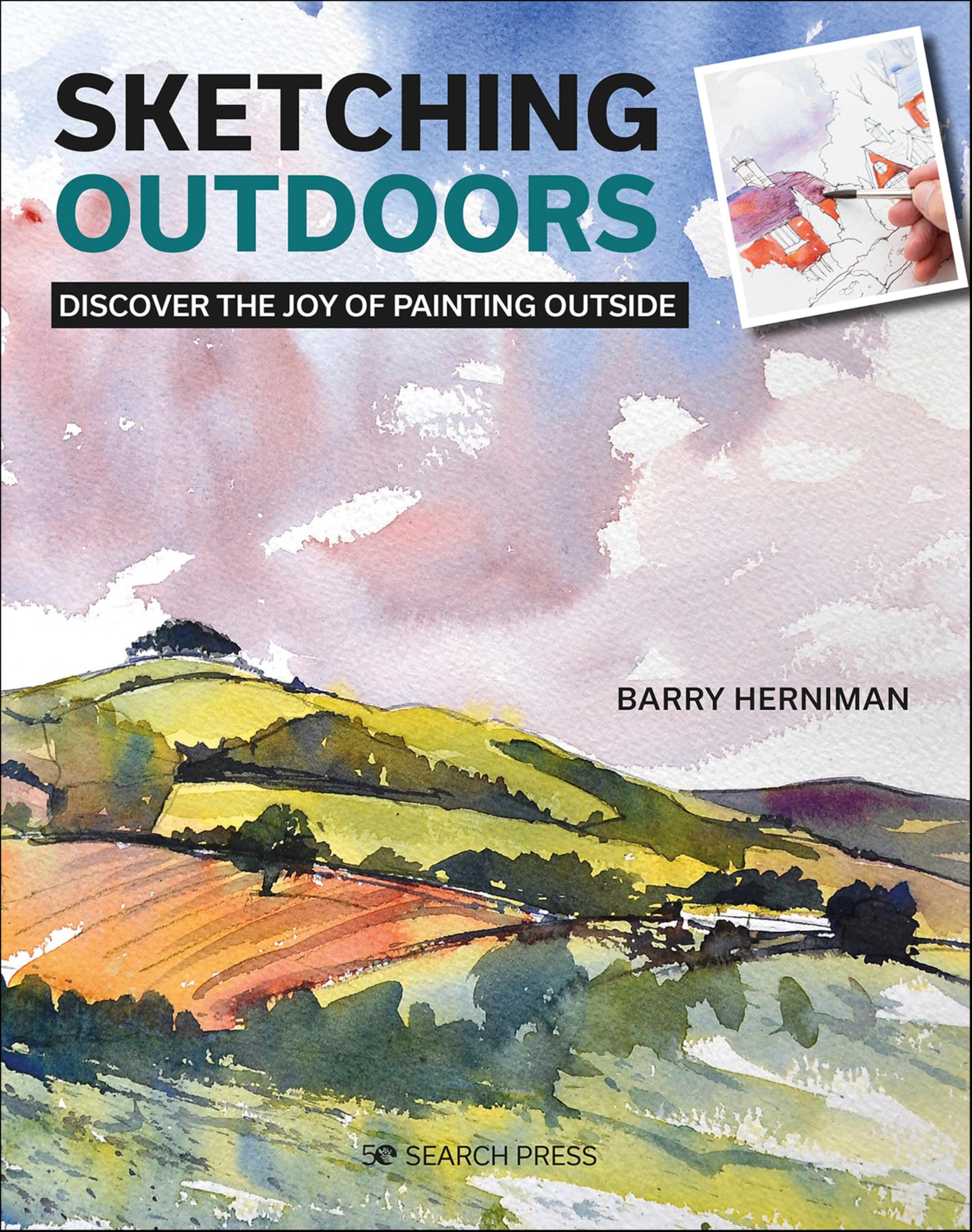 Sketching Outdoors livre de dessin pour peindre dans la nature