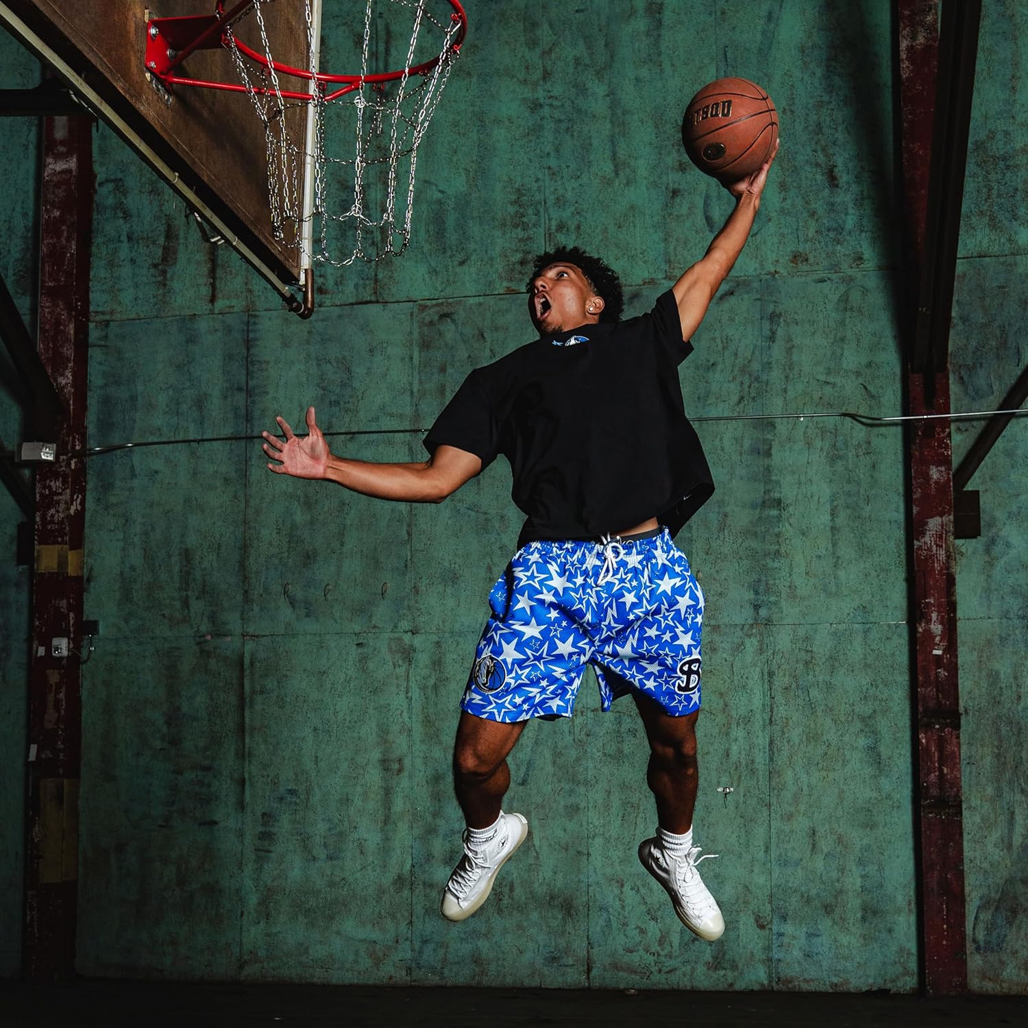 BUCKETSQUAD Men's X Ultra Game NBA Officially Licensed Buckie Mesh Ultimate Basketball Shorts - OG Fit