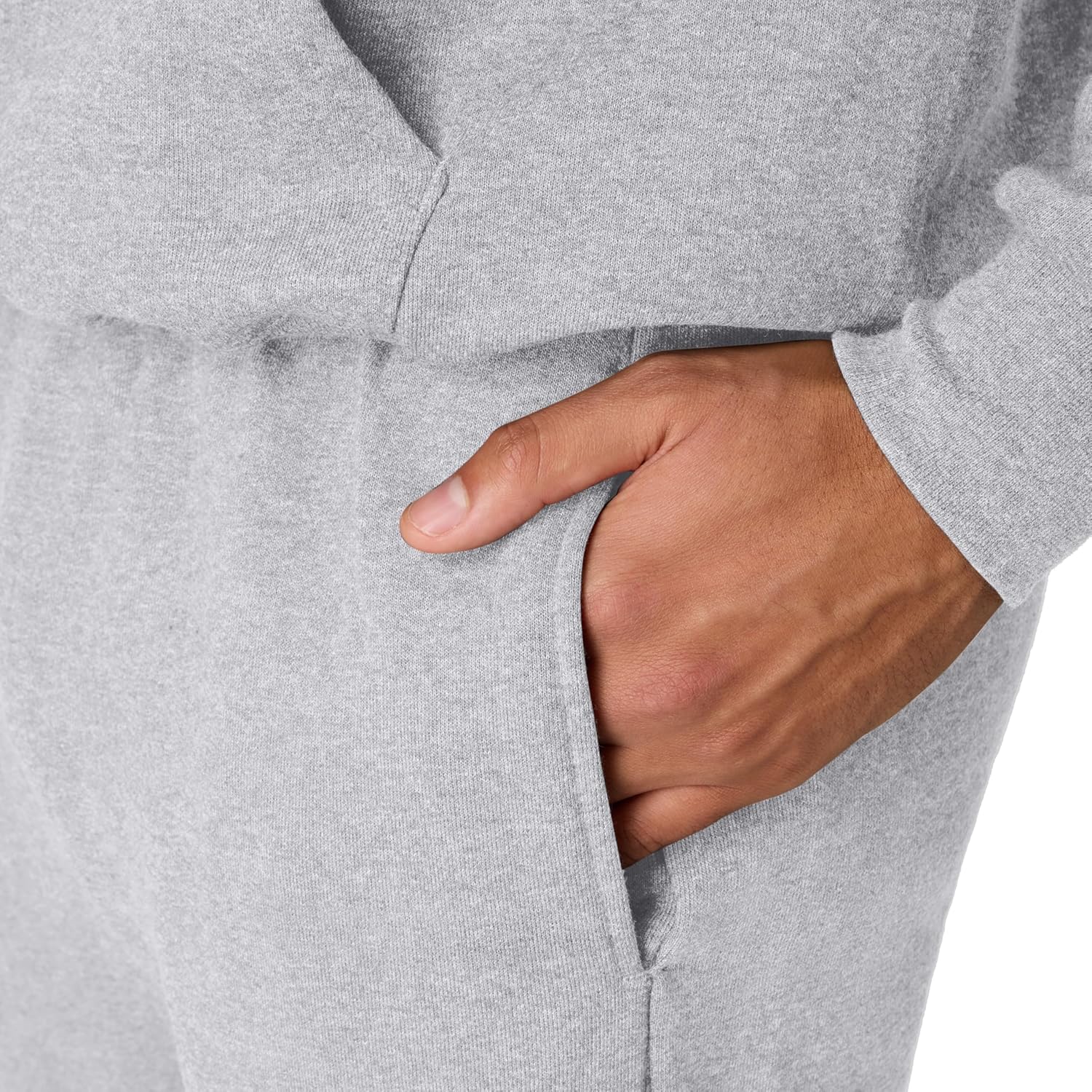 Hanes Men's Sweatpants, Ultimate Cotton Fleece Sweatpants, Joggers with Pockets for Men - Image 4