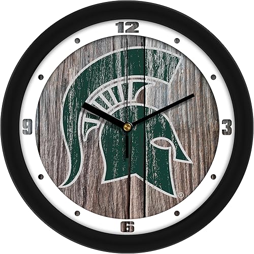 Vista 84 de SunTime Alabama Crimson Tide - Reloj de pared desgastado