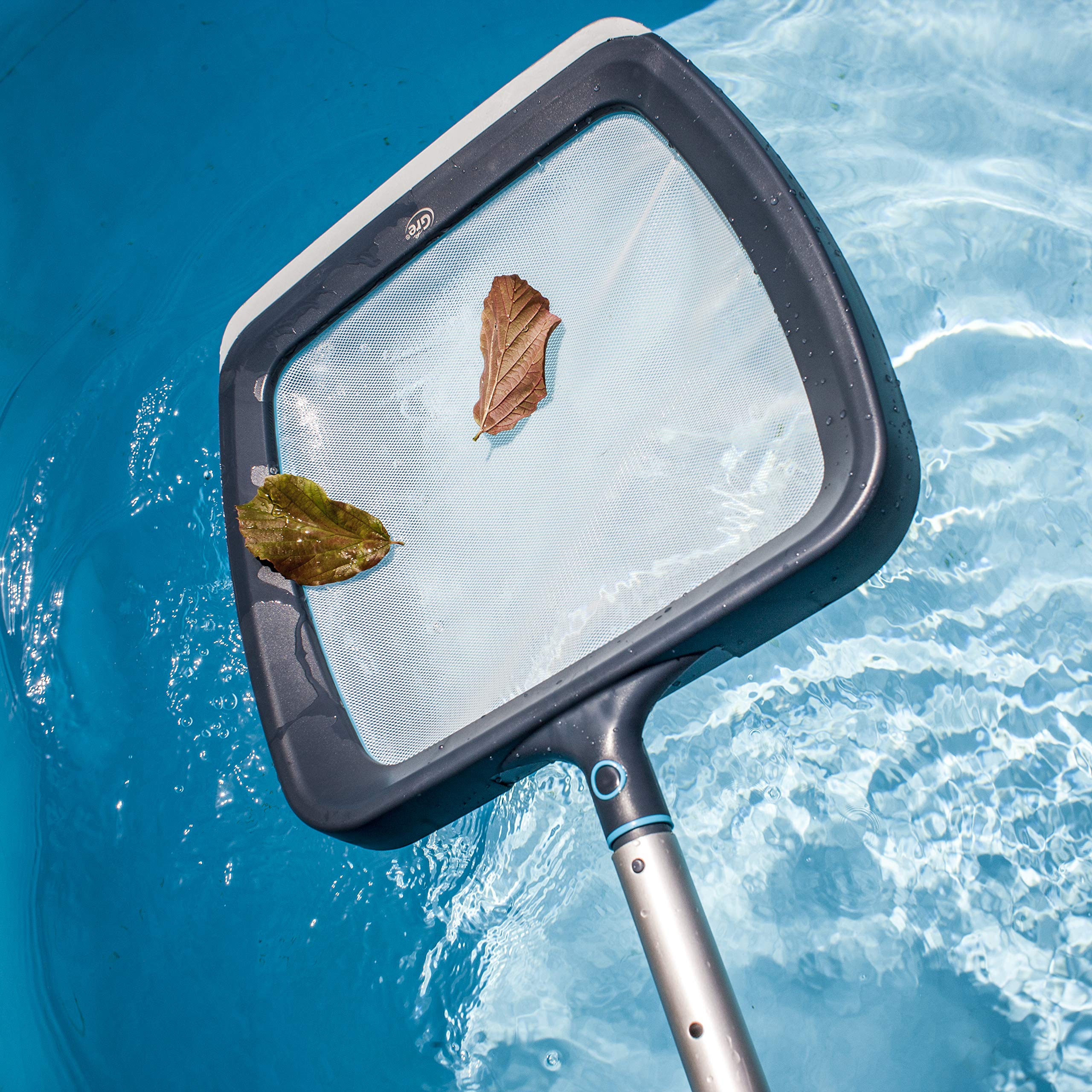 Gre LSP40 - Épuisette de surface pour le nettoyage de la piscine. Accessoire pour l'entretien et le soin de la piscine