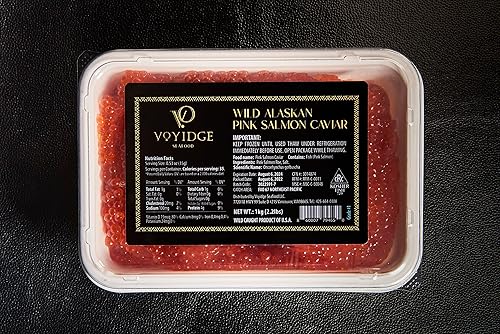 Miniatura 1 de #1 Caviar de salmón rosa salvaje de Alaska (Ikura) Gorbusha