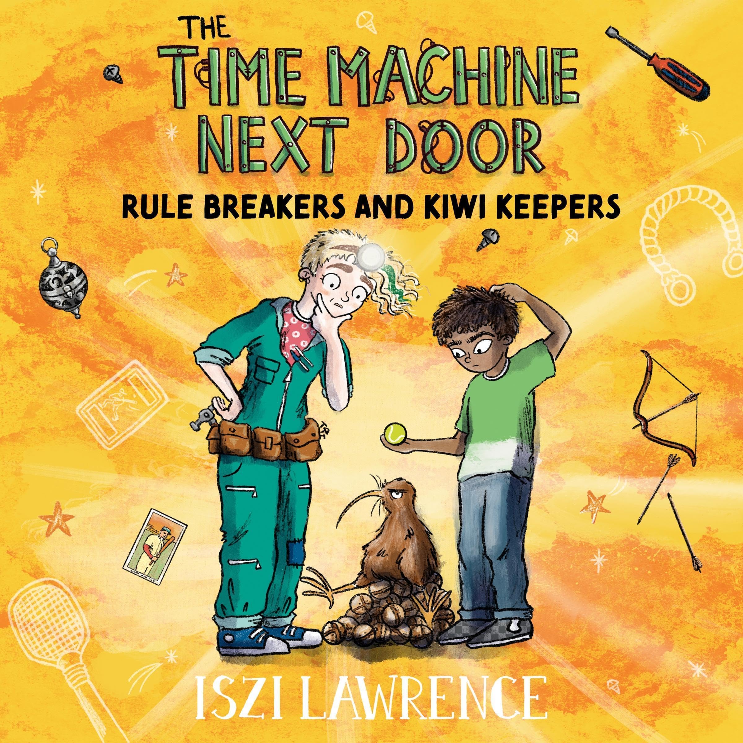 Cover art for The Time Machine Next Door: Rule Breakers and Kiwi Keepers