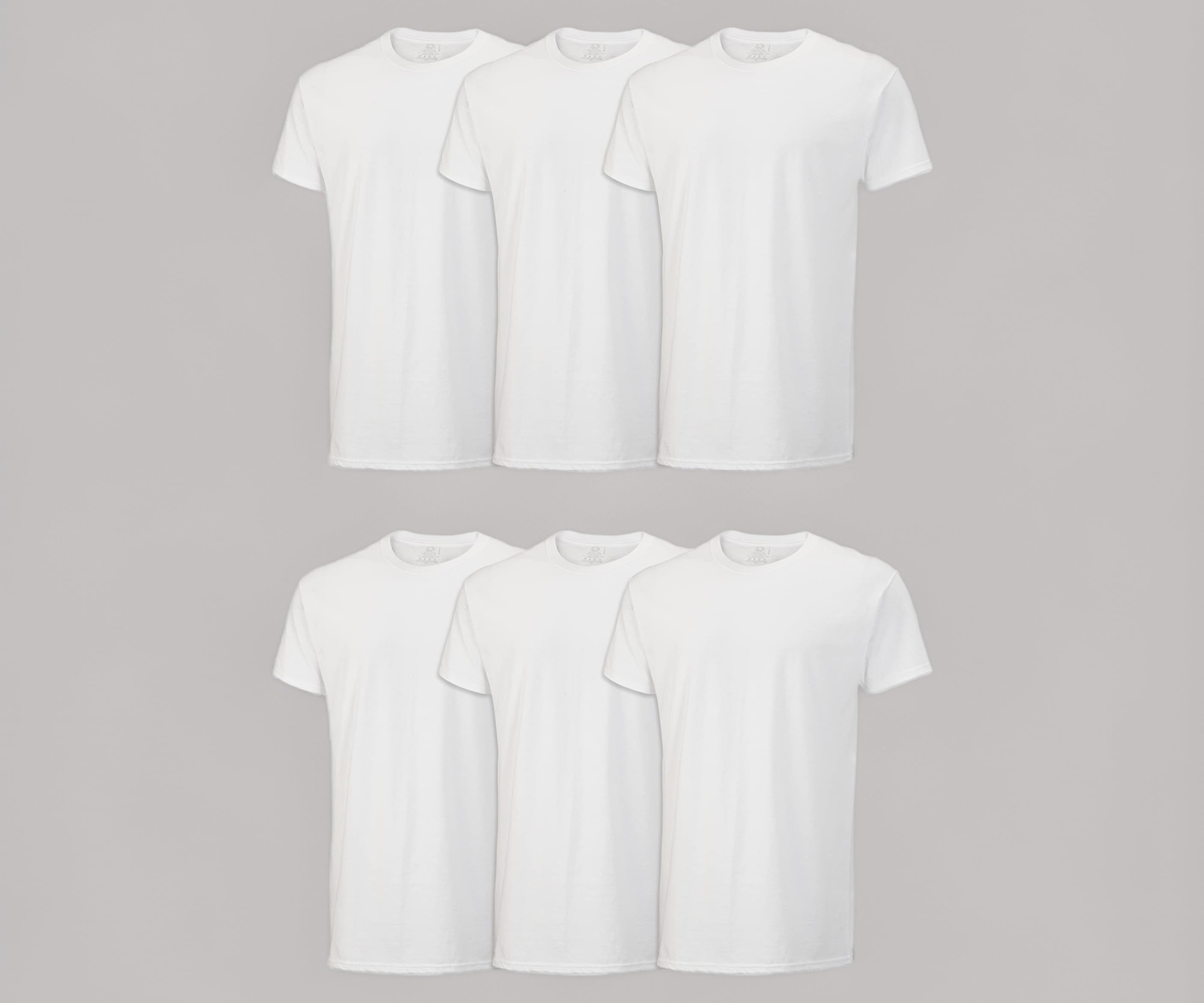 Men's 6-Pack Stay Tucked Crew T-Shirt