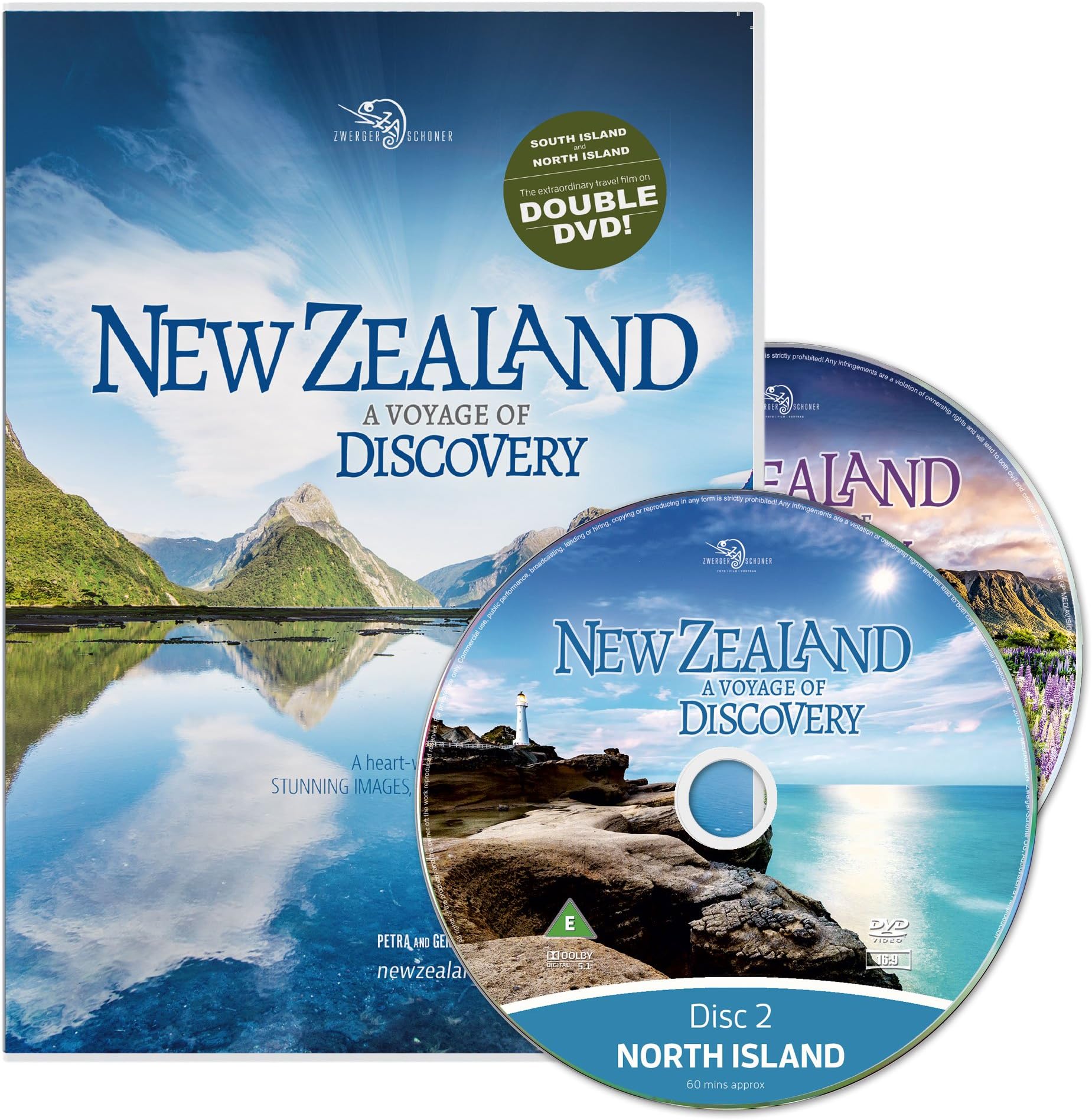 NEW ZEALAND - A VOYAGE OF DISCOVERY | 2 DVDs