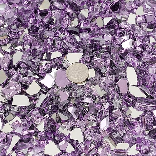 Miniatura 89 de Stanbroil - Cristal para fuego de chimenea, lugar para fogatas. Cobre reflectante