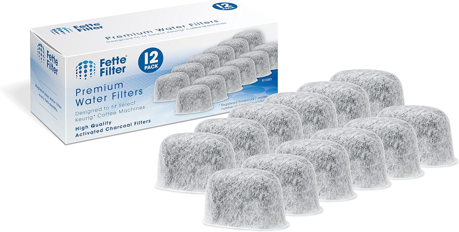 12Pack KEURIG Compatible Water Filters Universal Fit
